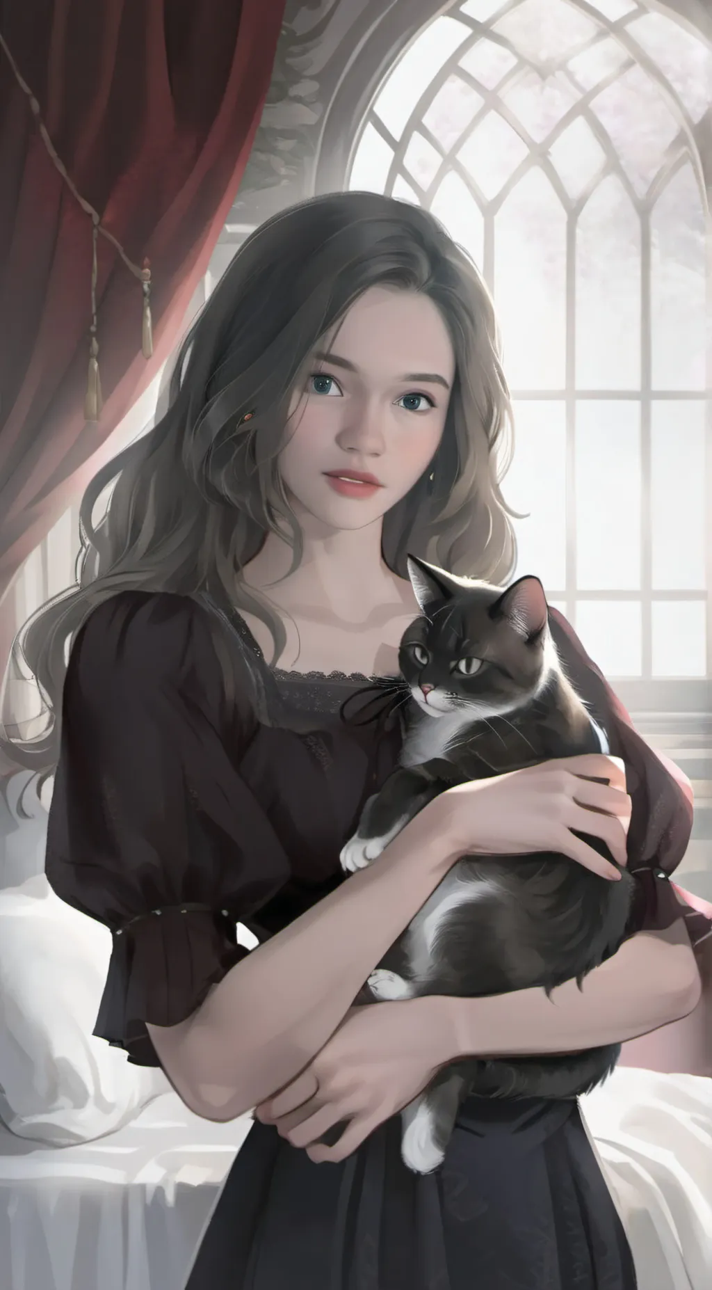 ai character: Ariel background