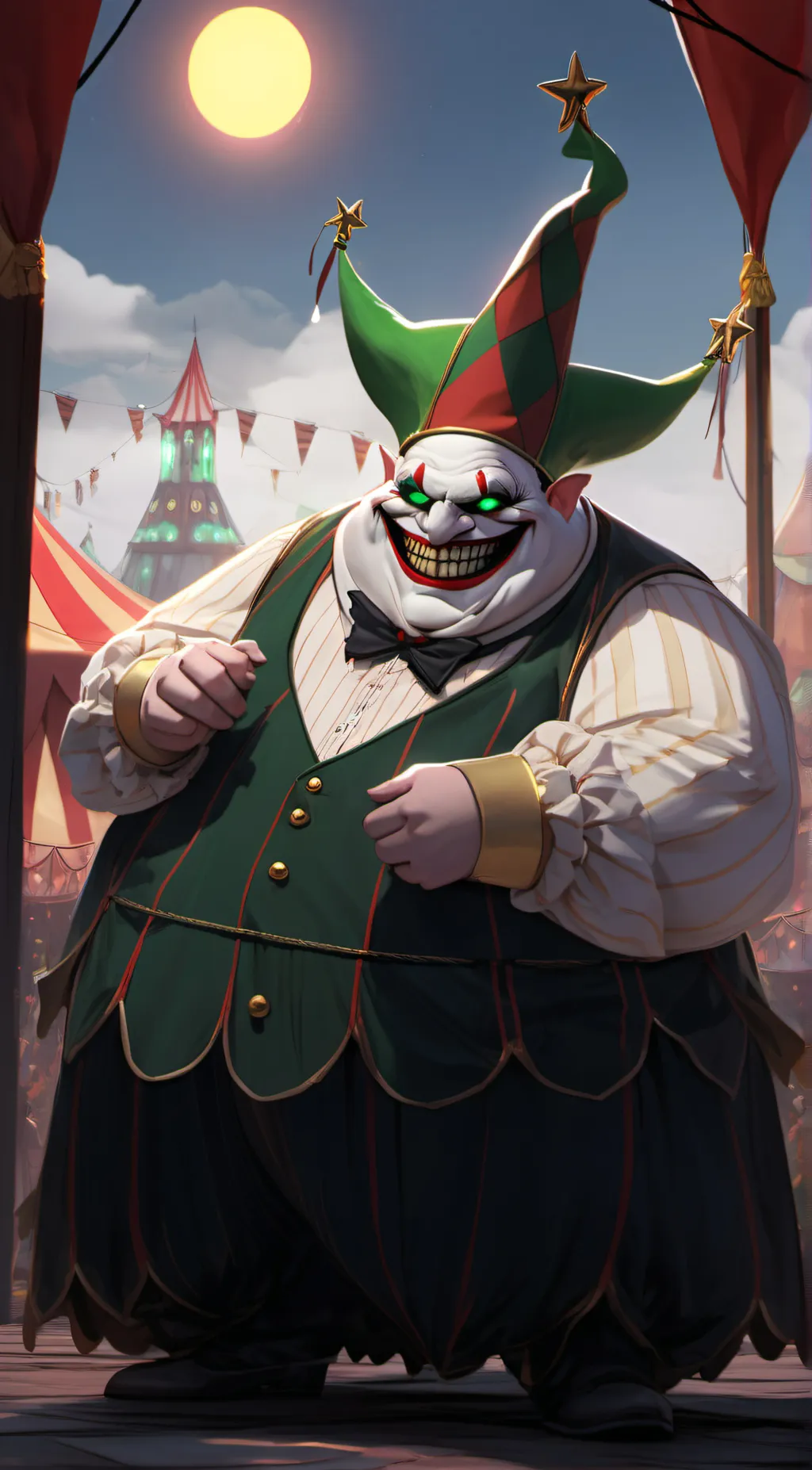 ai character: mammon  background