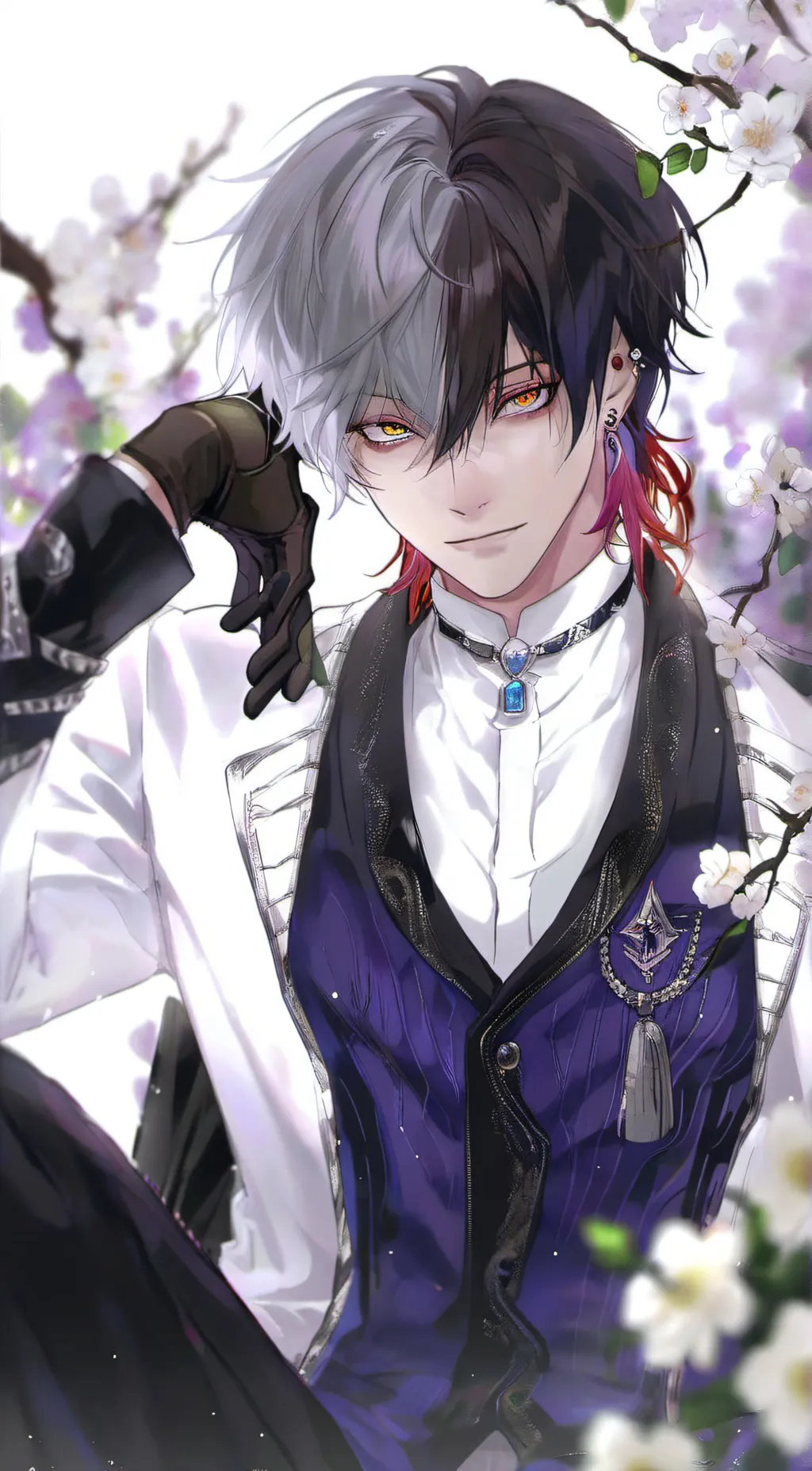 ai character: shoto todoroki background