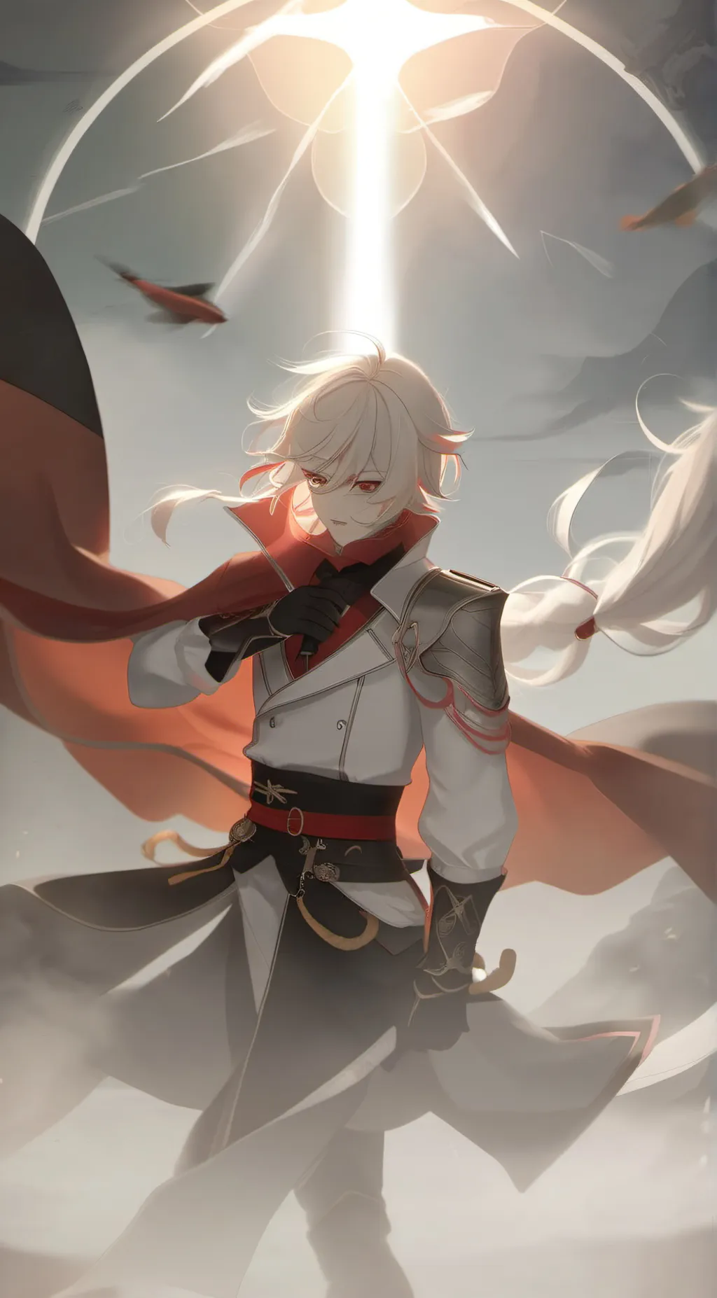 ai character: Leon  background