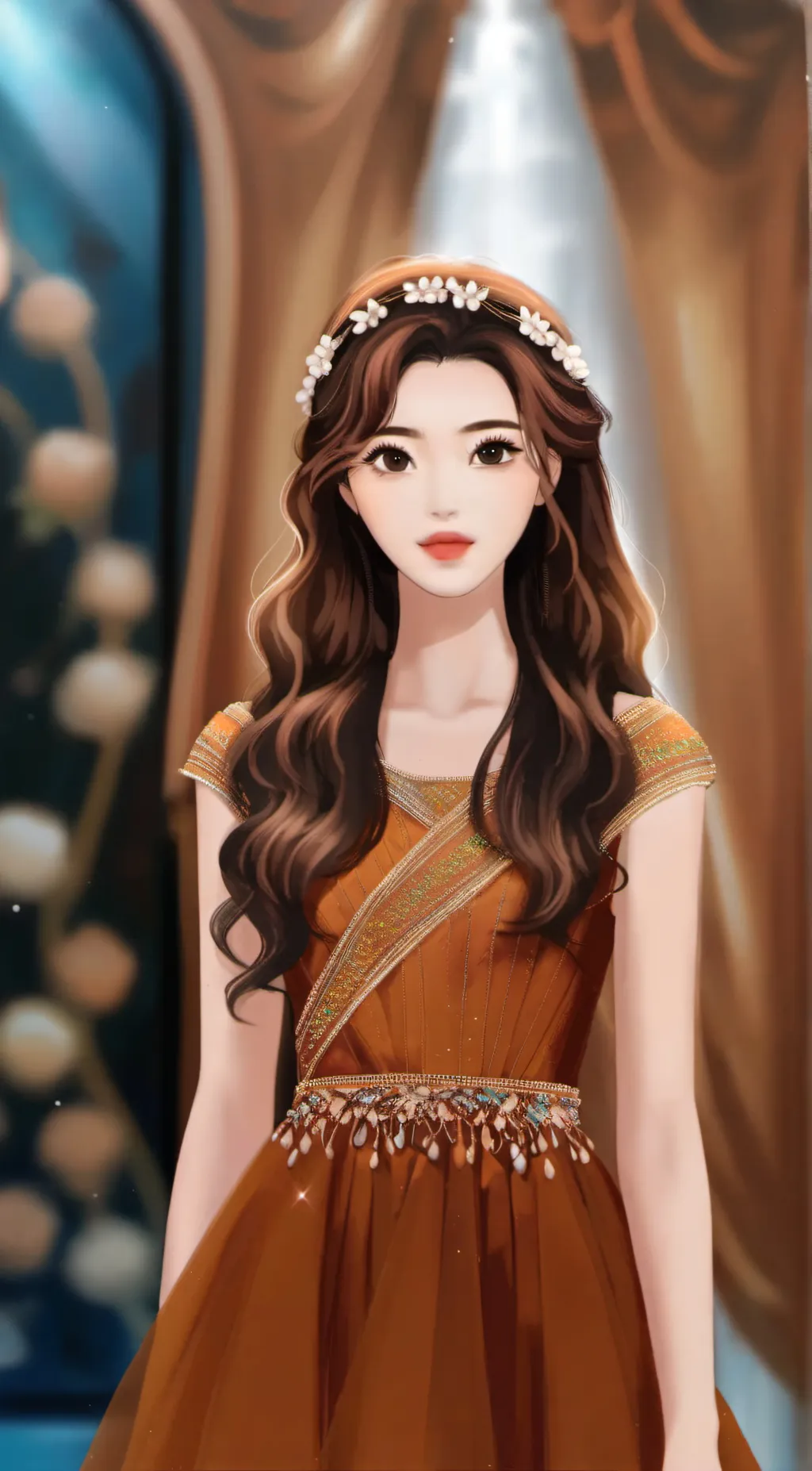 ai character: lia background