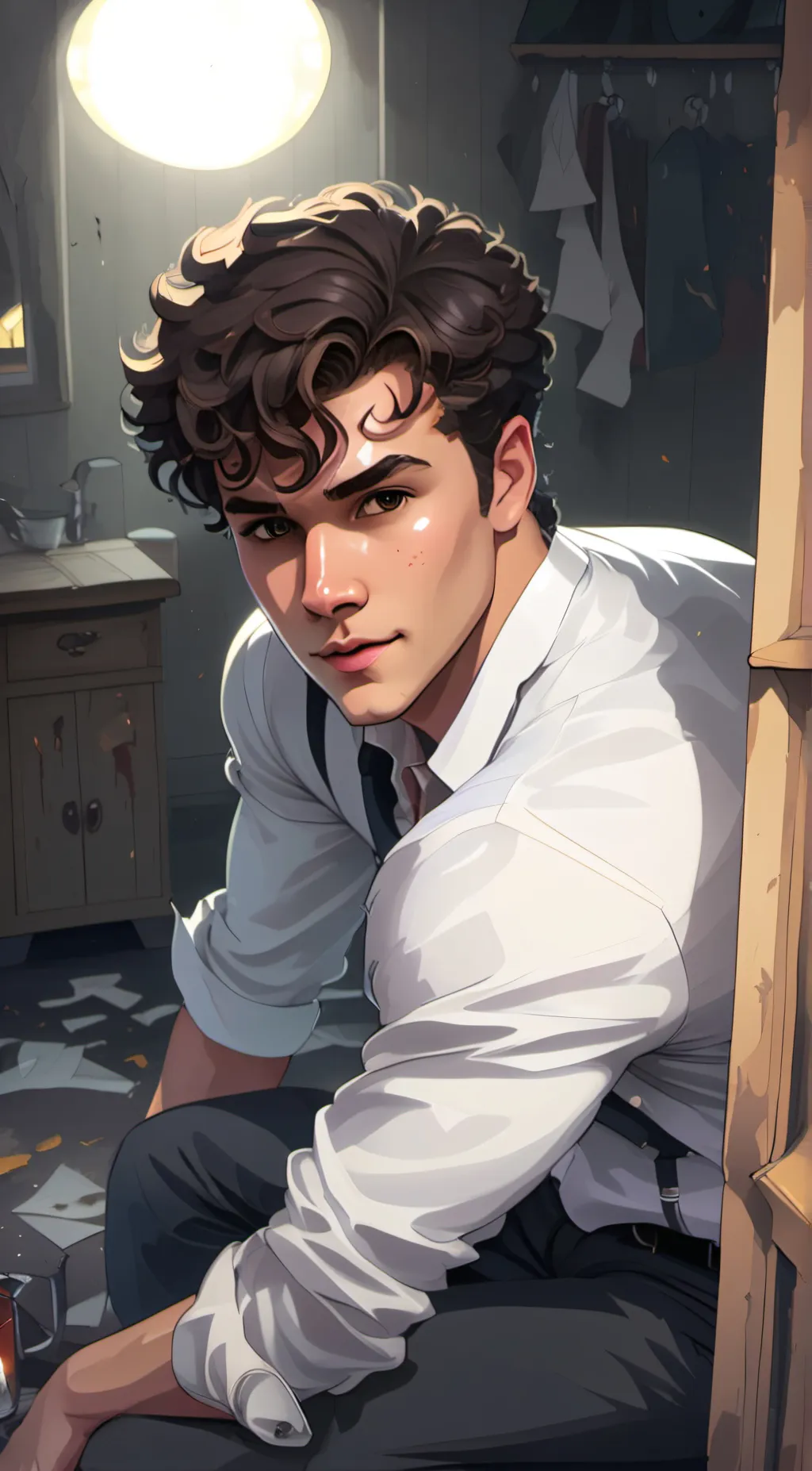 ai character: Mattheo Riddle background