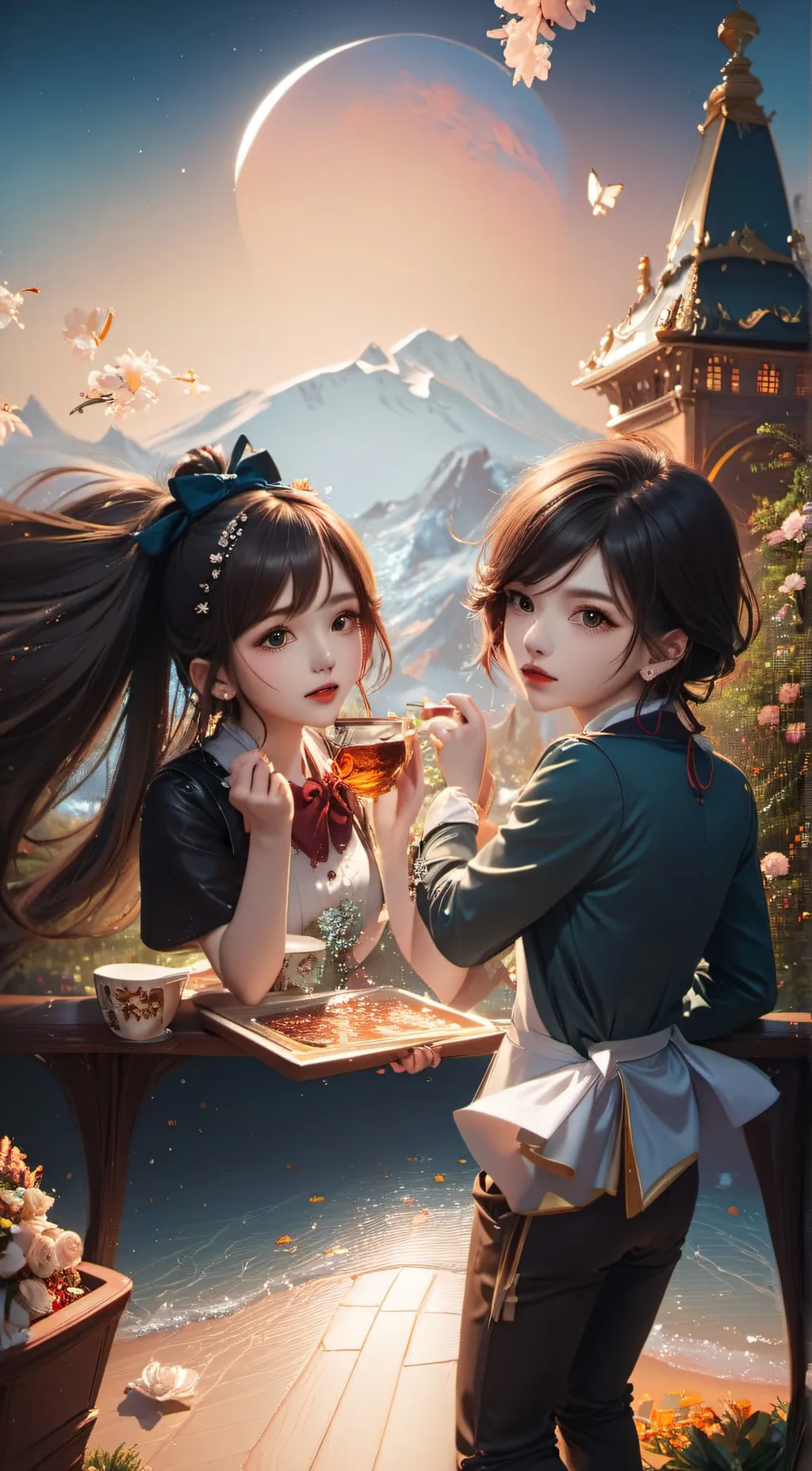 ai character: Mia background