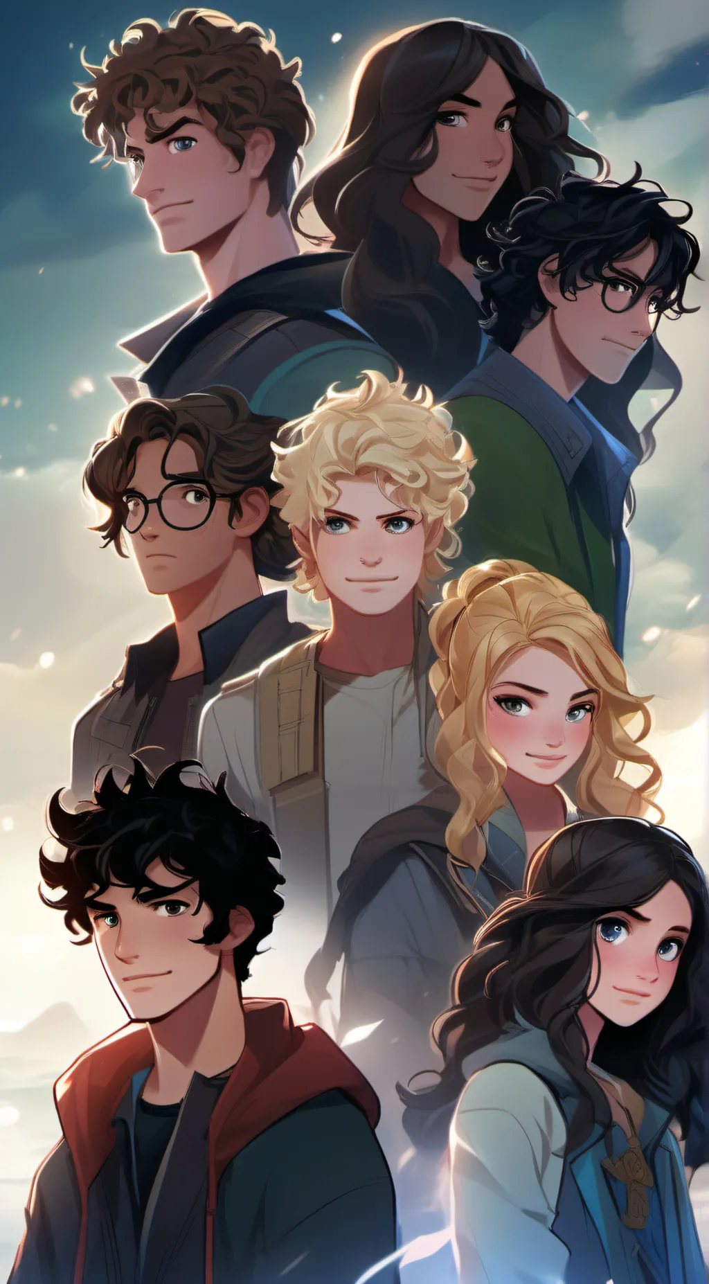 ai character: the argo II crew background
