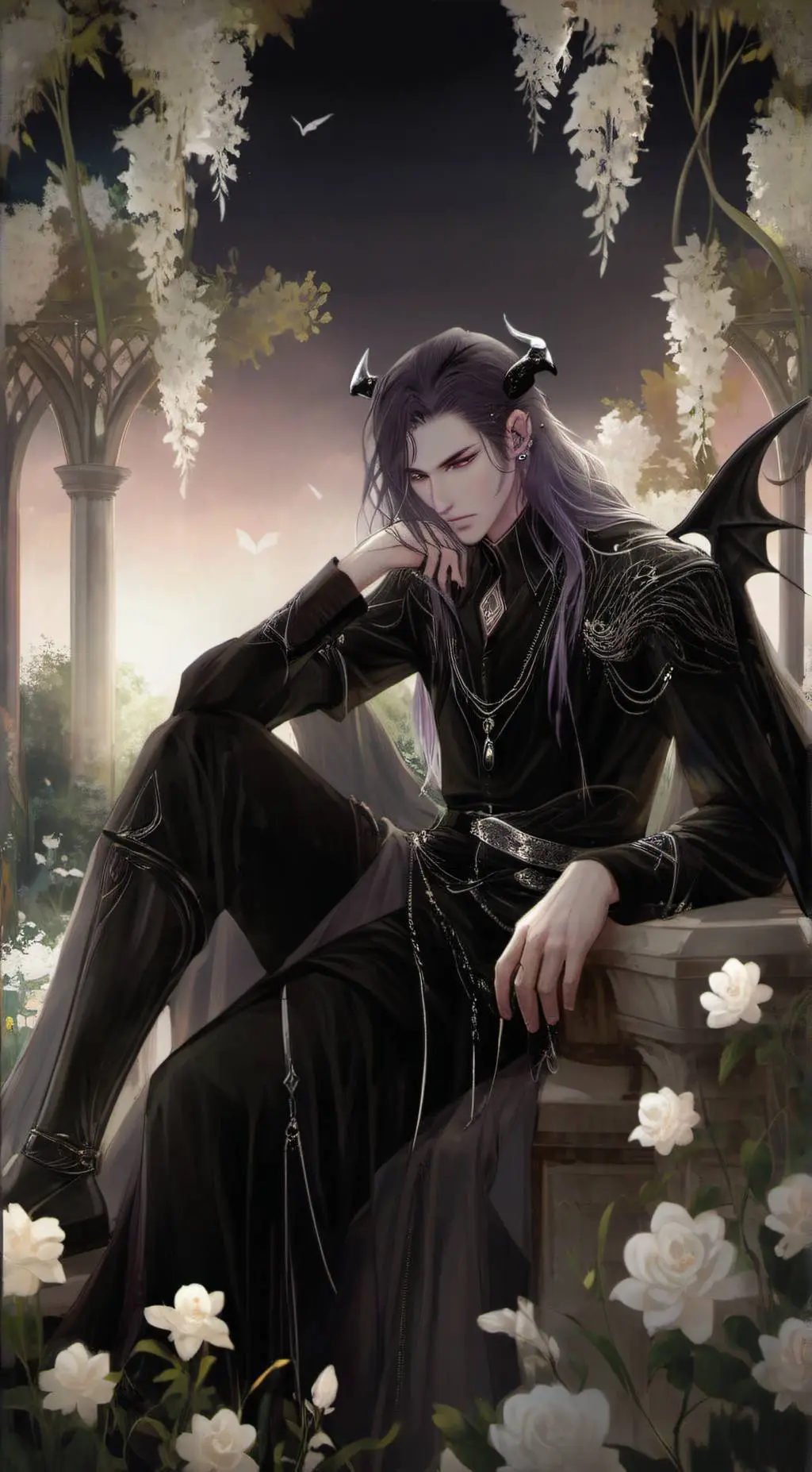 ai character: Edward  background