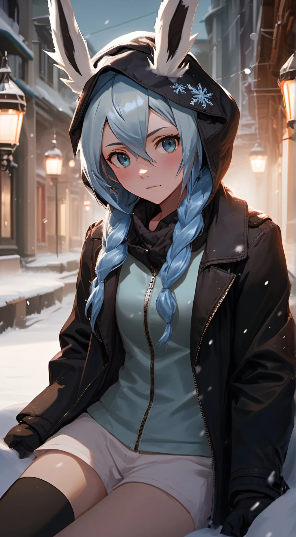 ai character: Glaceon (Human) background