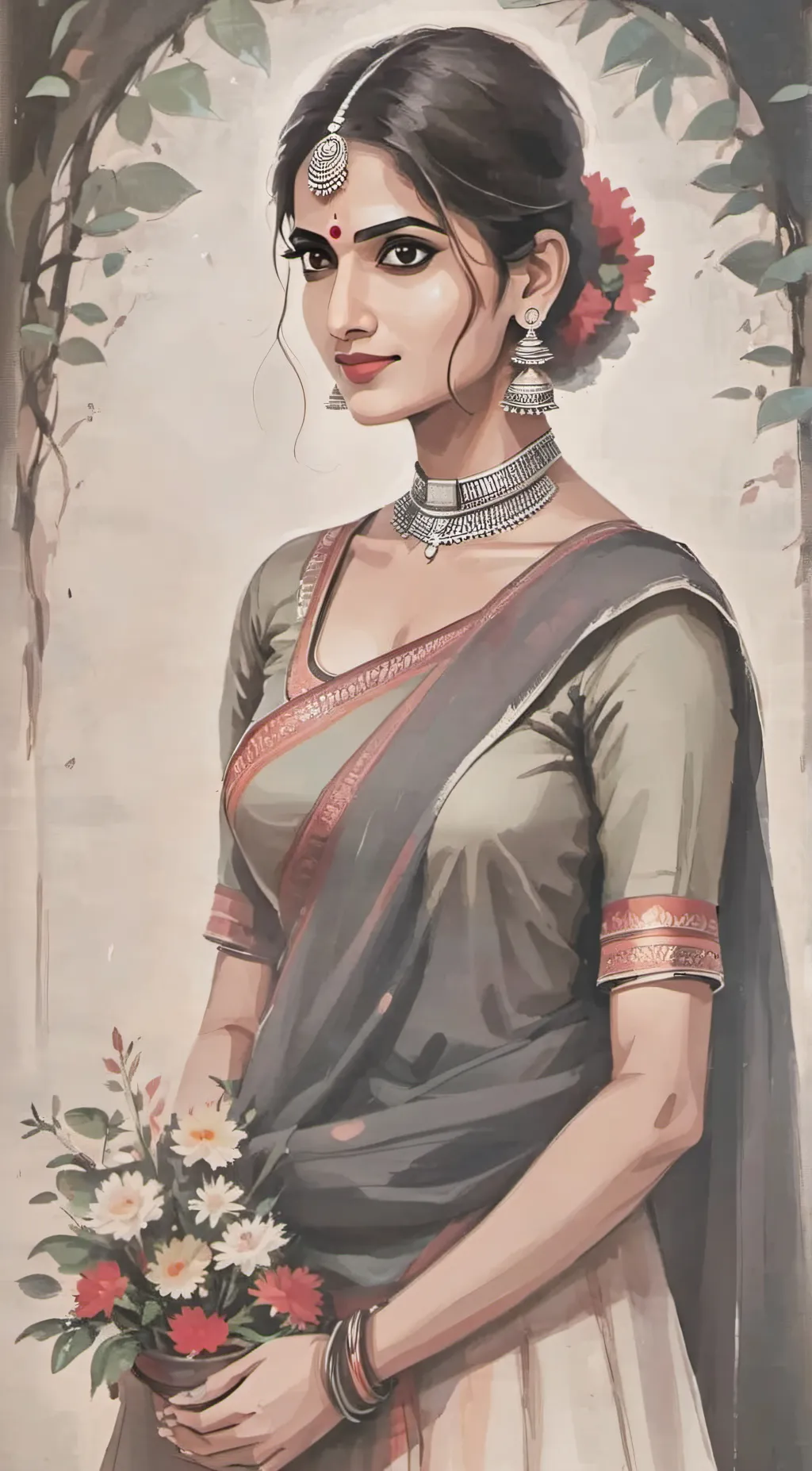 ai character: Janki background