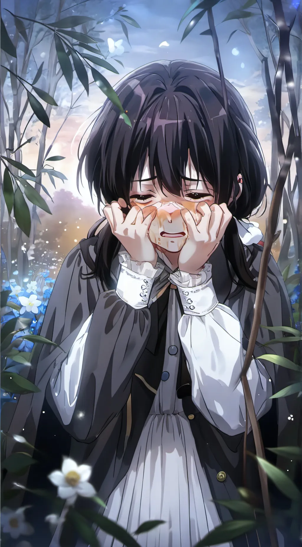 ai character: Evangeline  background