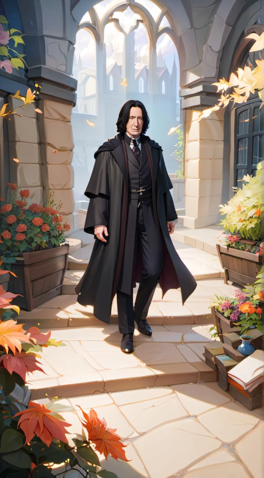 ai character: Severus Snape background