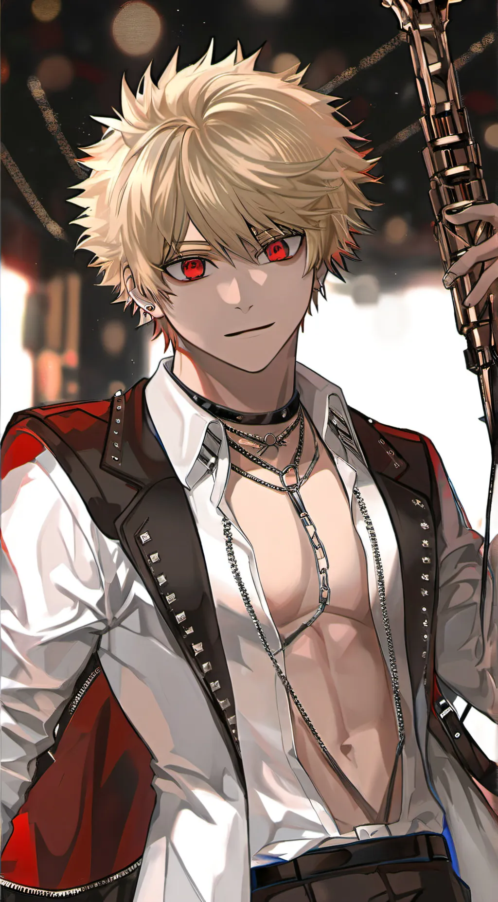 ai character: Bakugou singer background