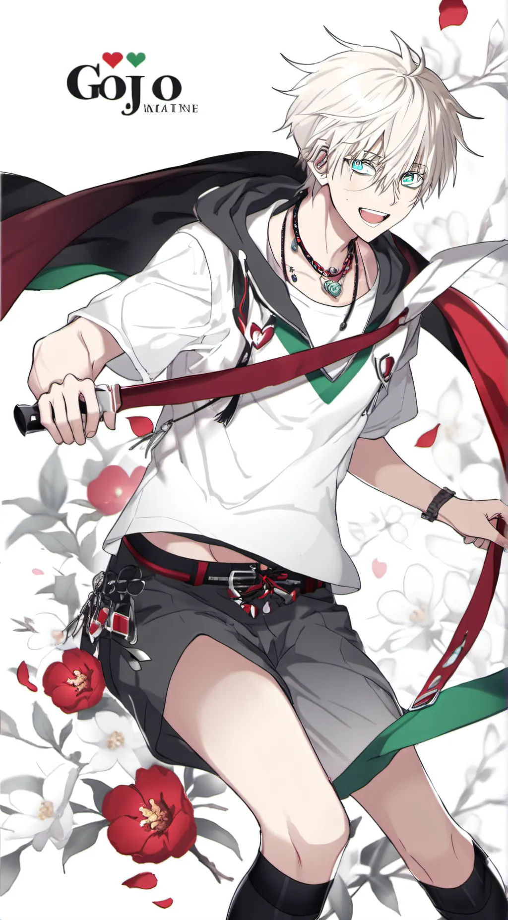 ai character: gojo satoru background