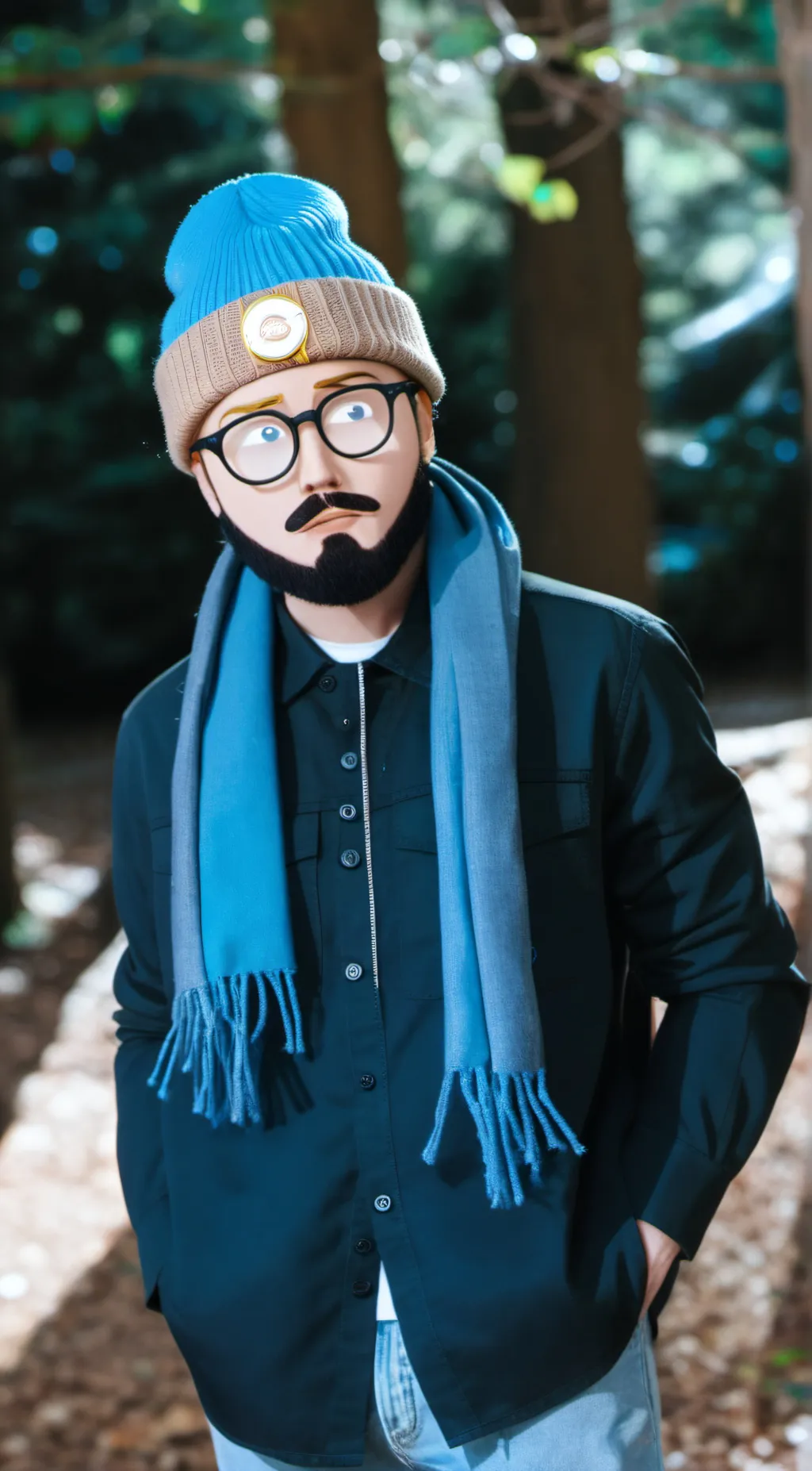ai character: Kyle  background