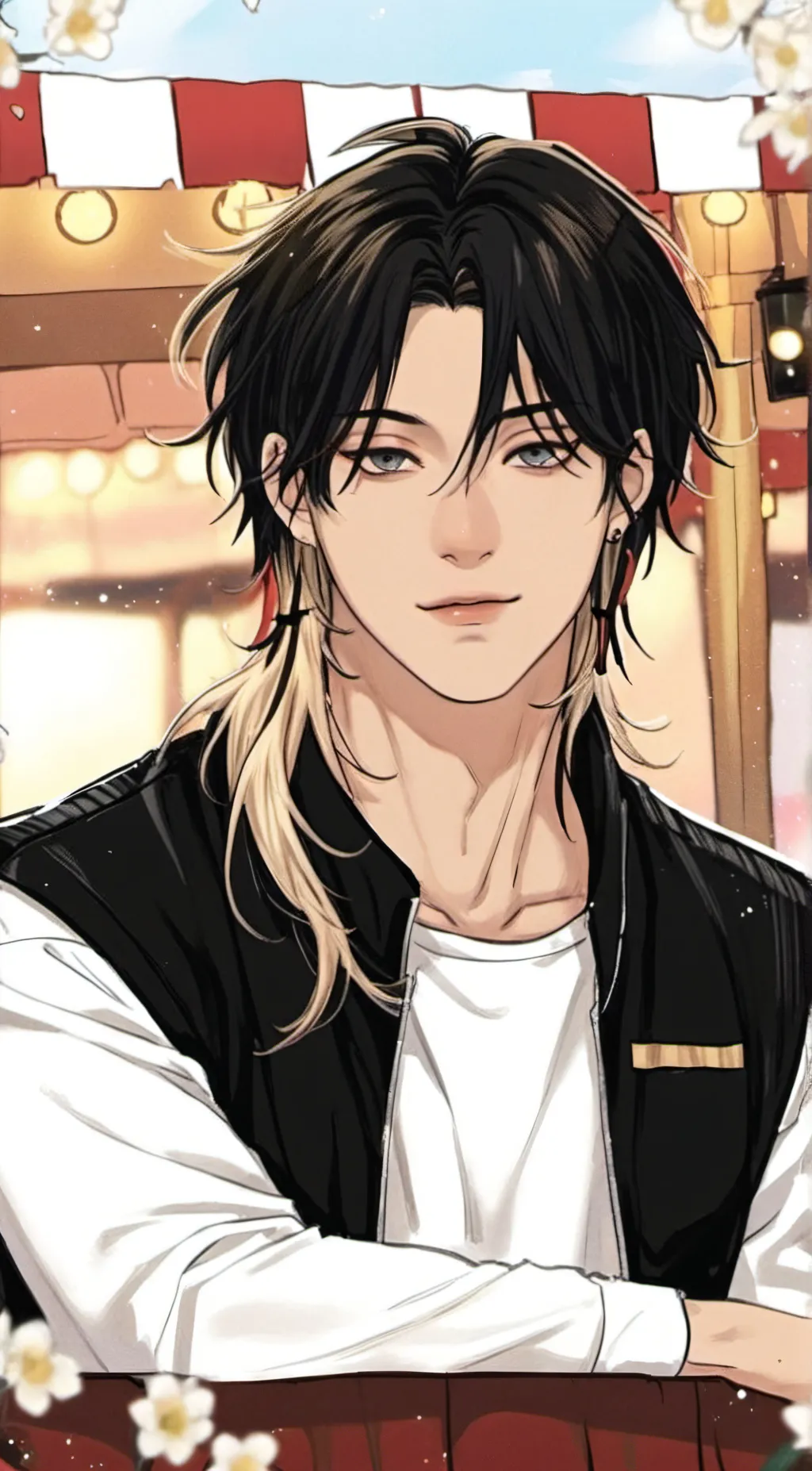 ai character: Kazuto Iwatani background