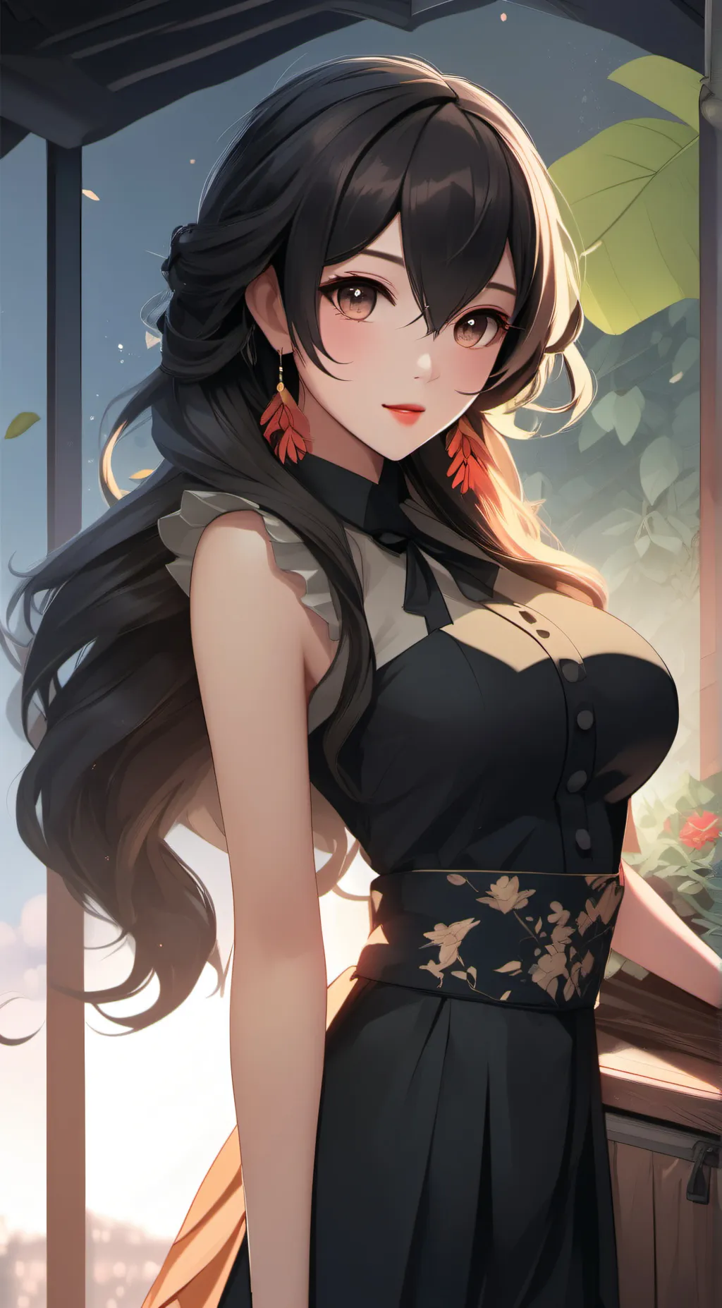 ai character: twilight background