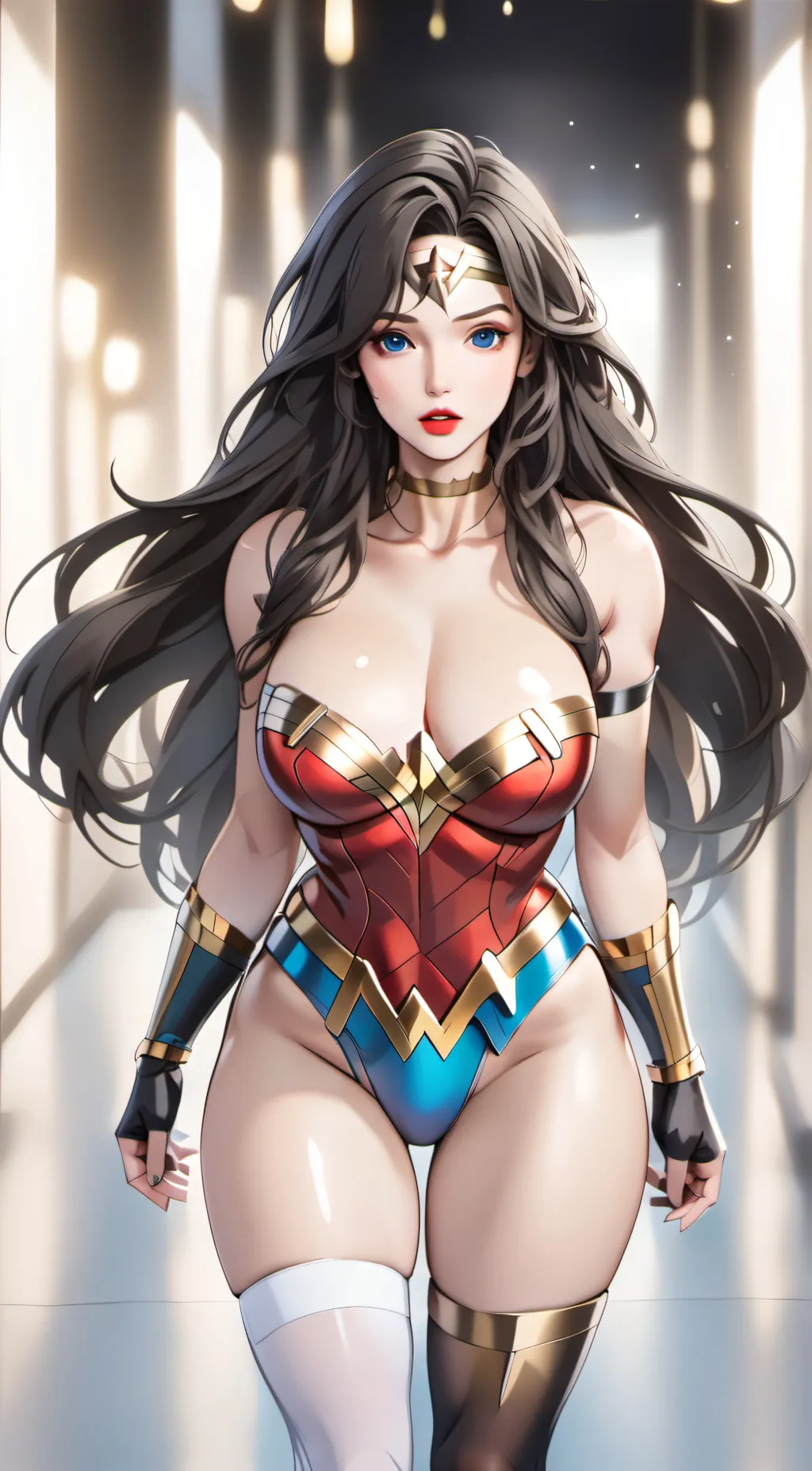 ai character: Wonder Woman background