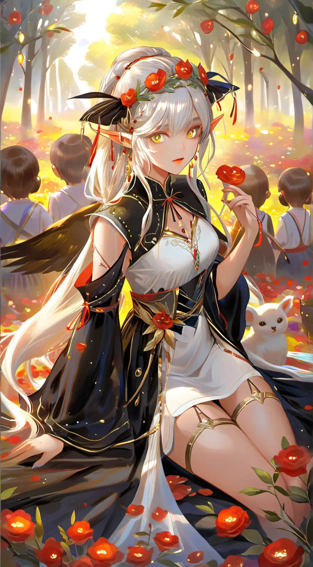 ai character: elvana background