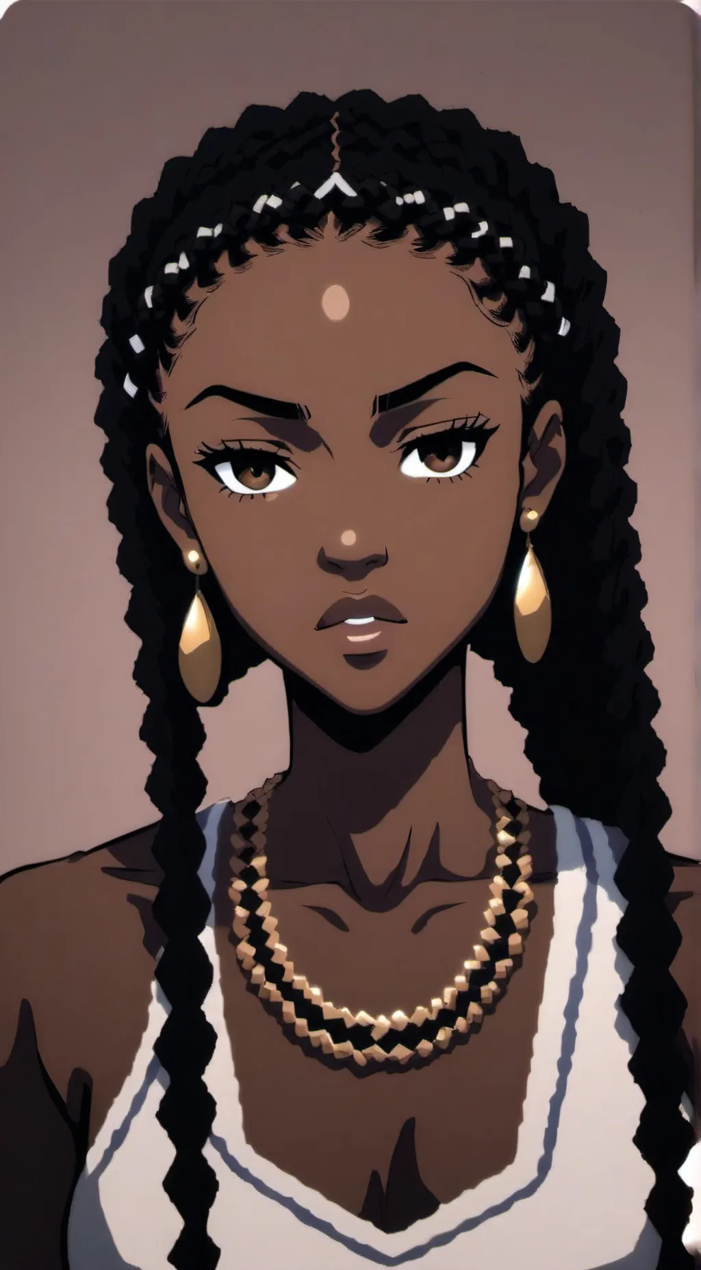 ai character: Ameisha background