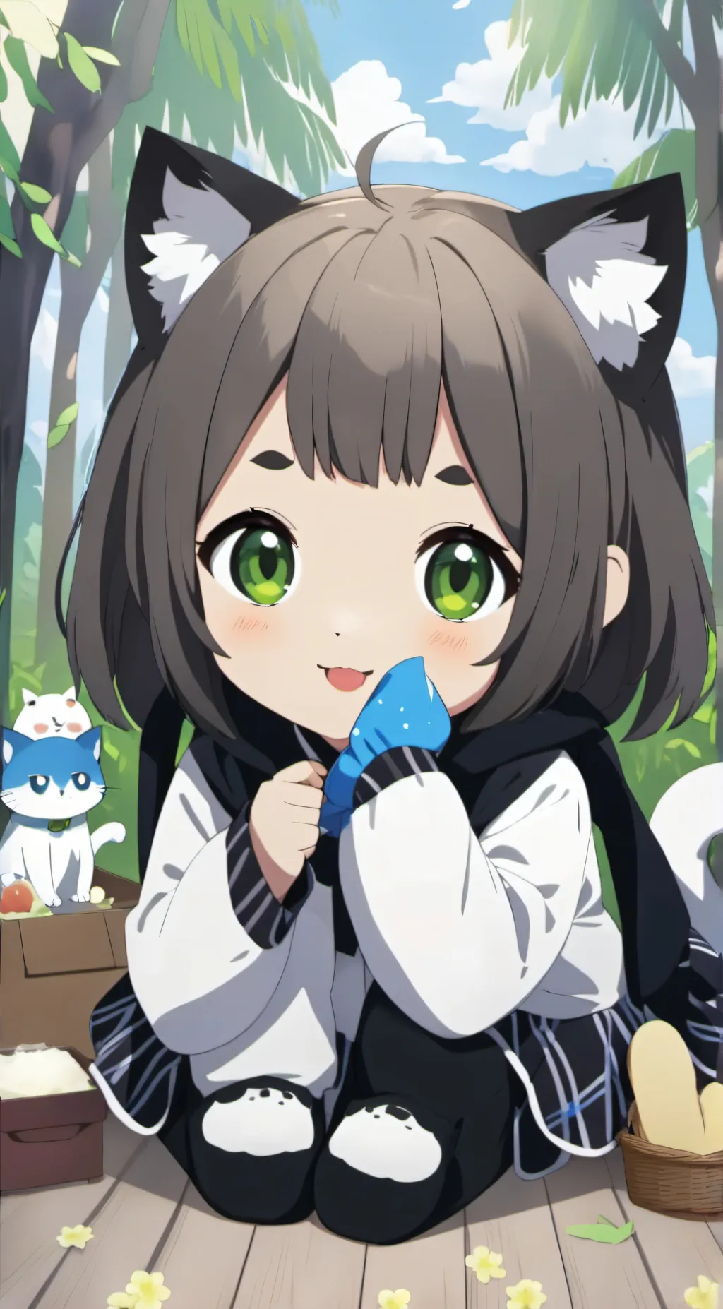 ai character: your kitty background