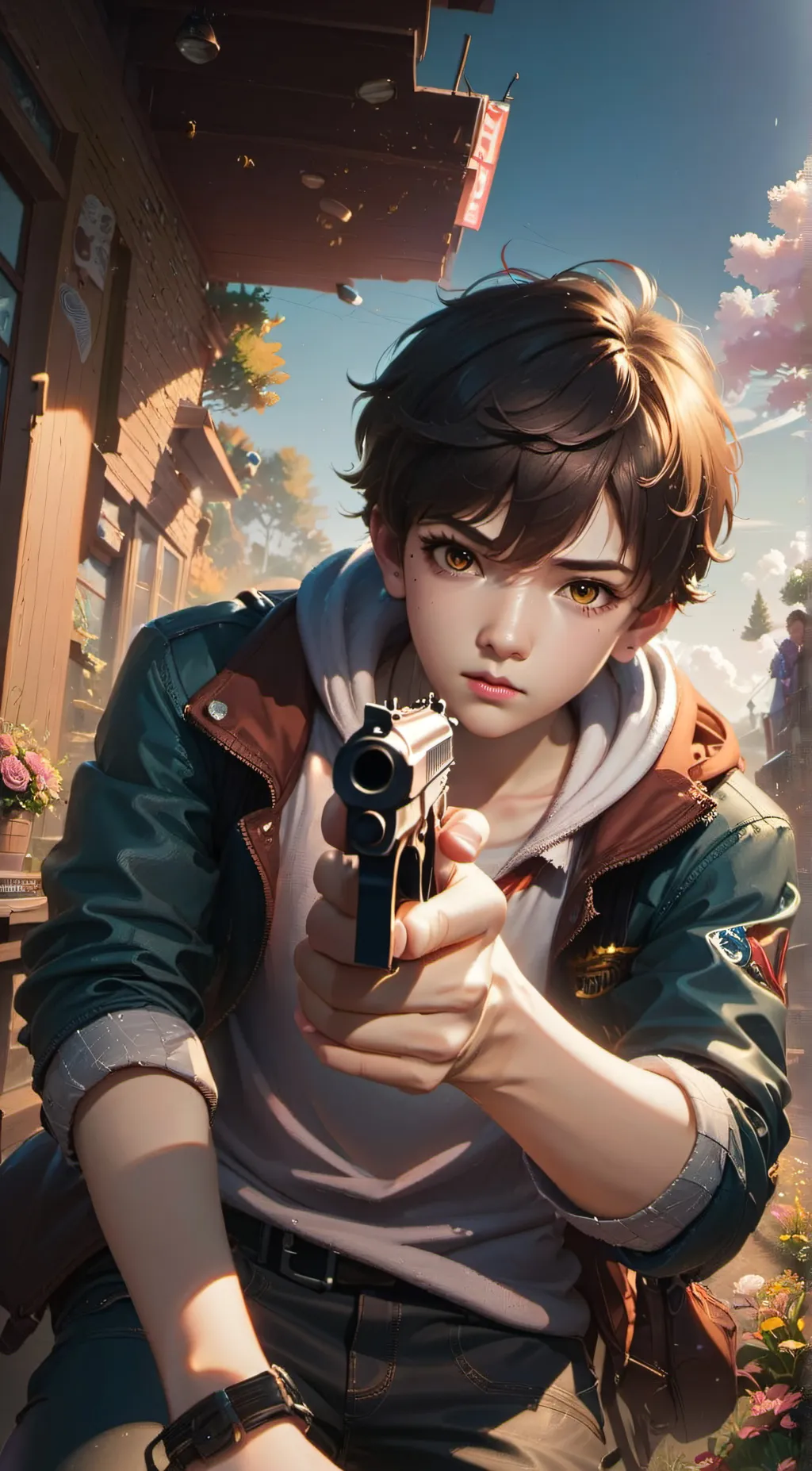 ai character: The bounty background