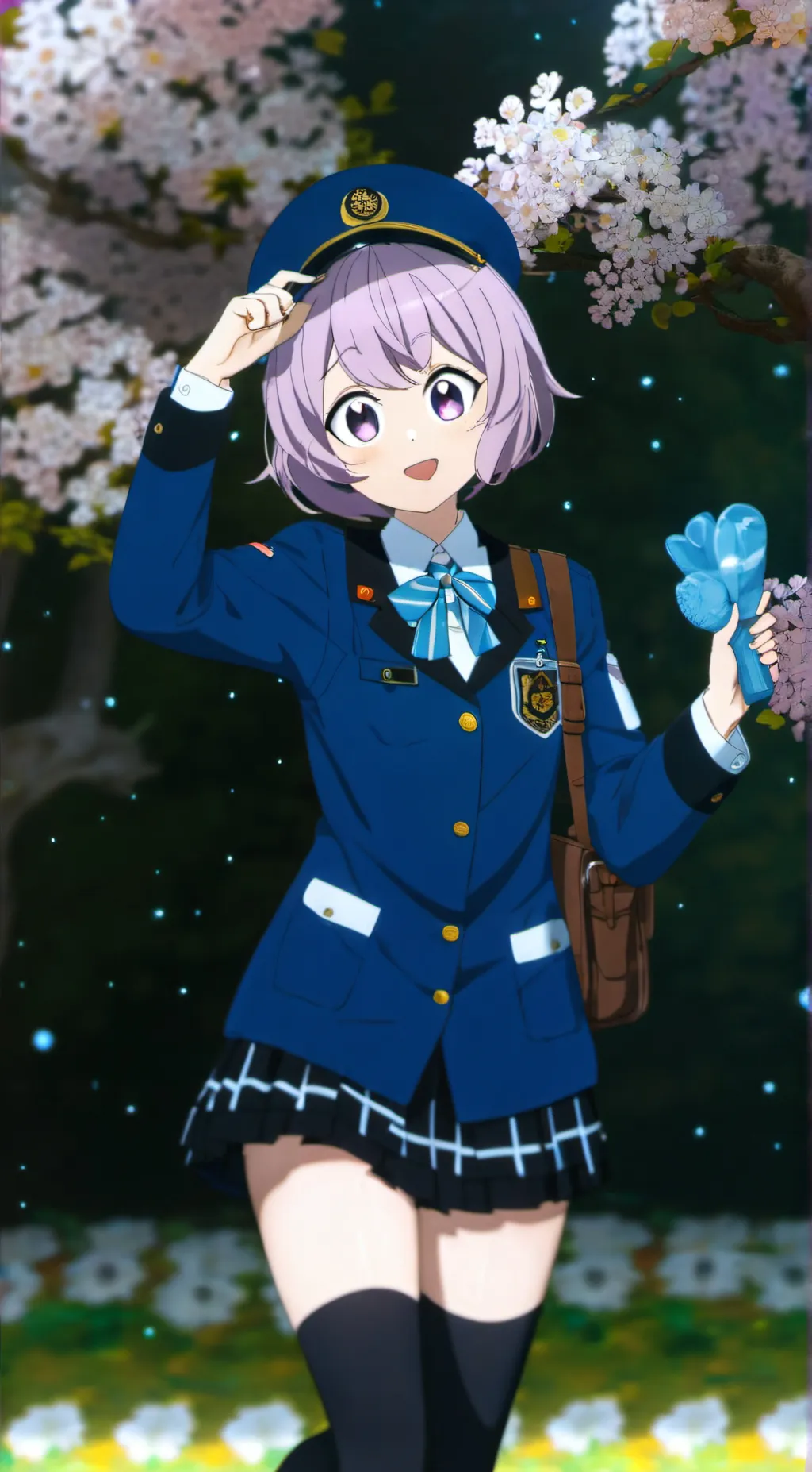 ai character: Osana najimi  background
