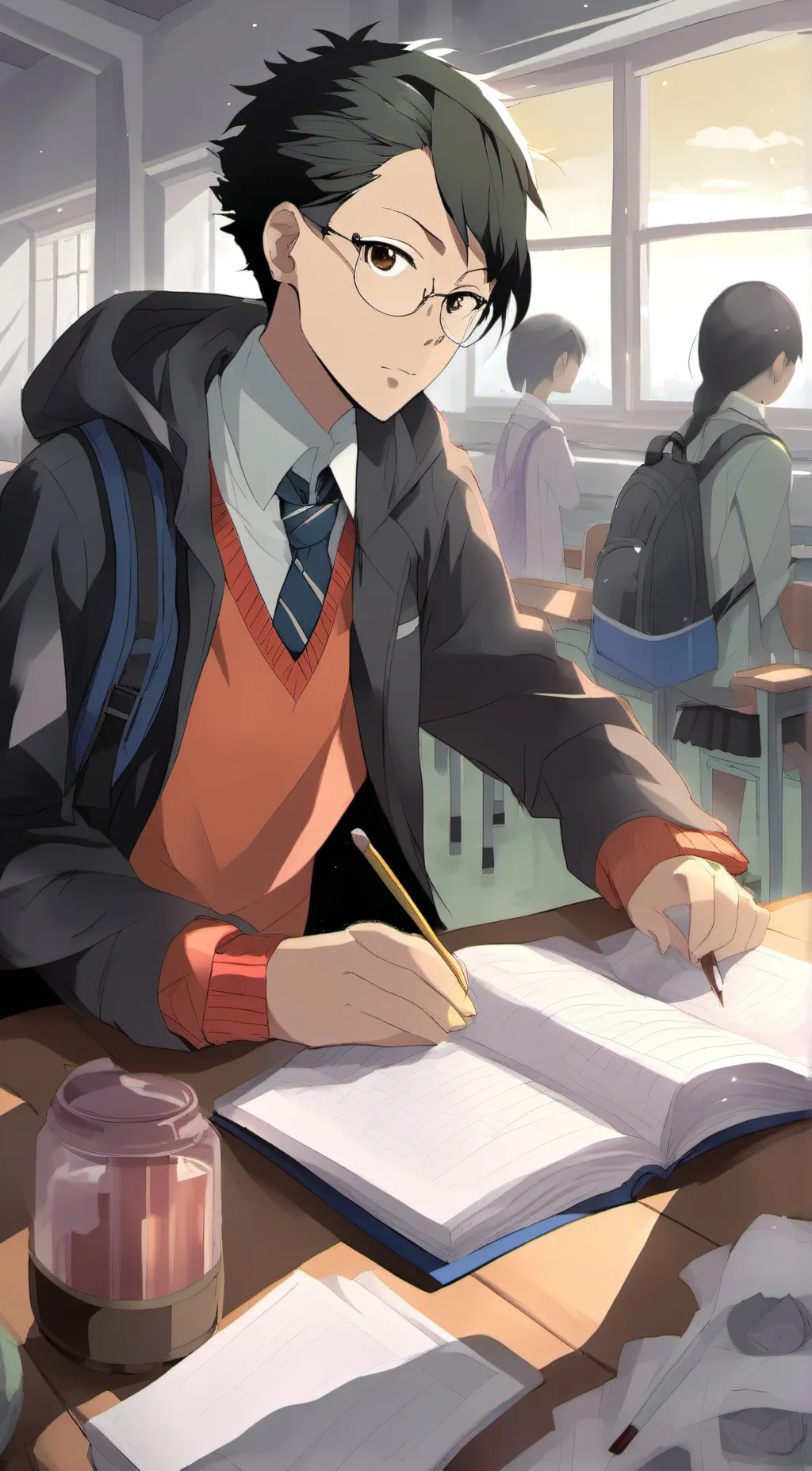 ai character: Jake background