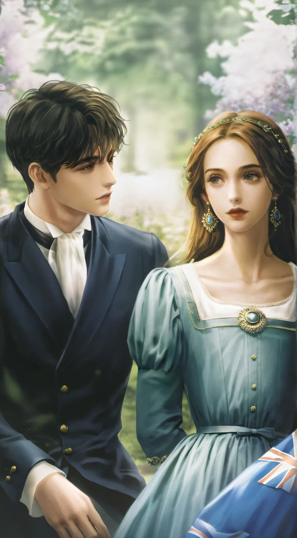 ai character: David and Daisy background