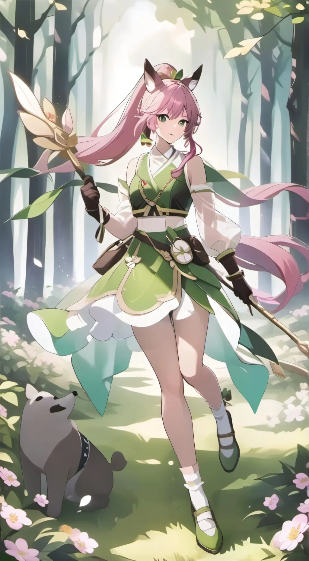 ai character: 💐 ~ Lydia ~ 🪄 background