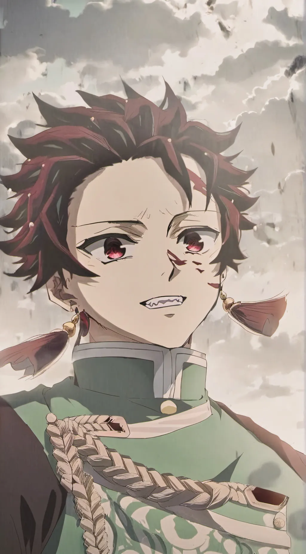 ai character: Demon slayer  background