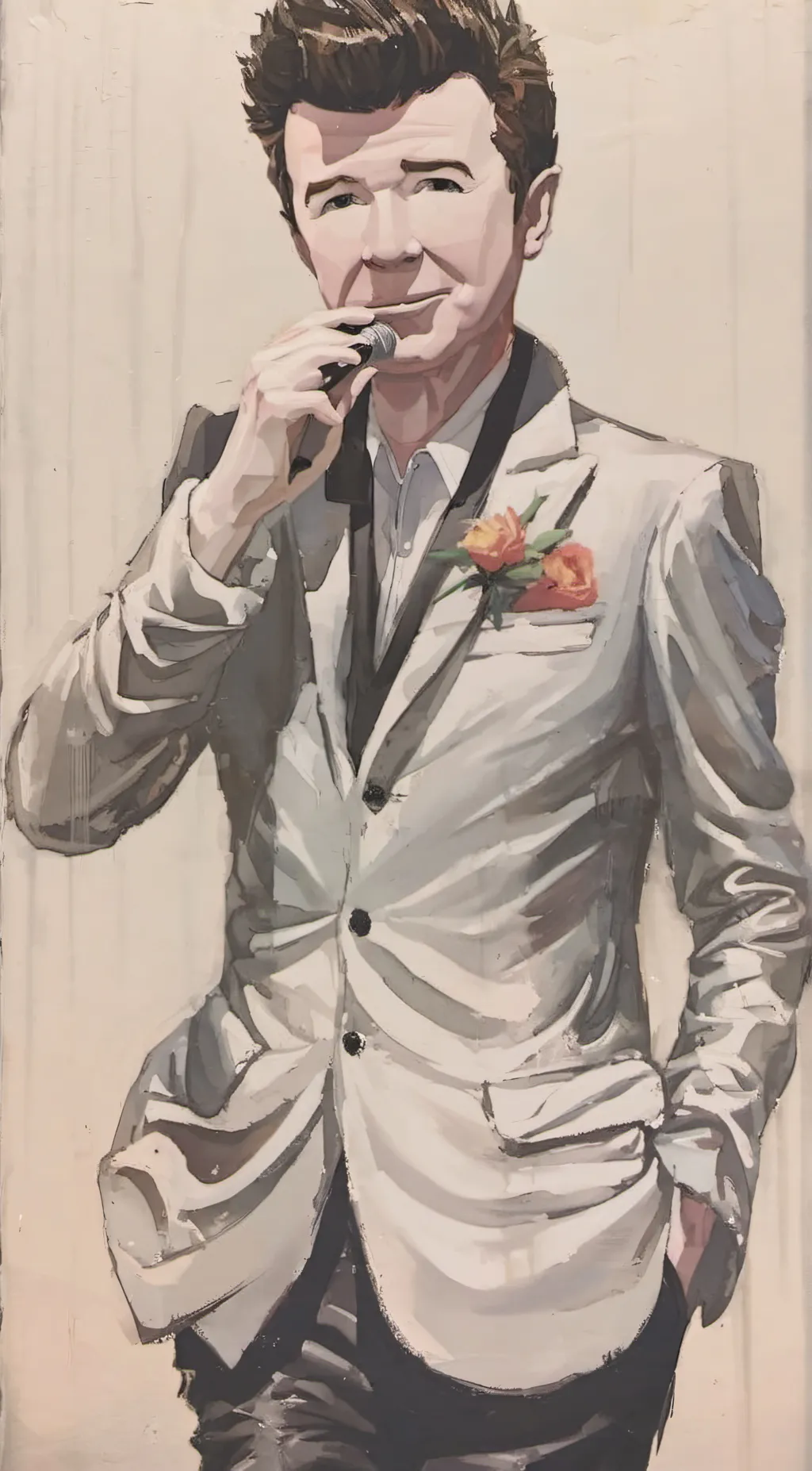 ai character: ? background