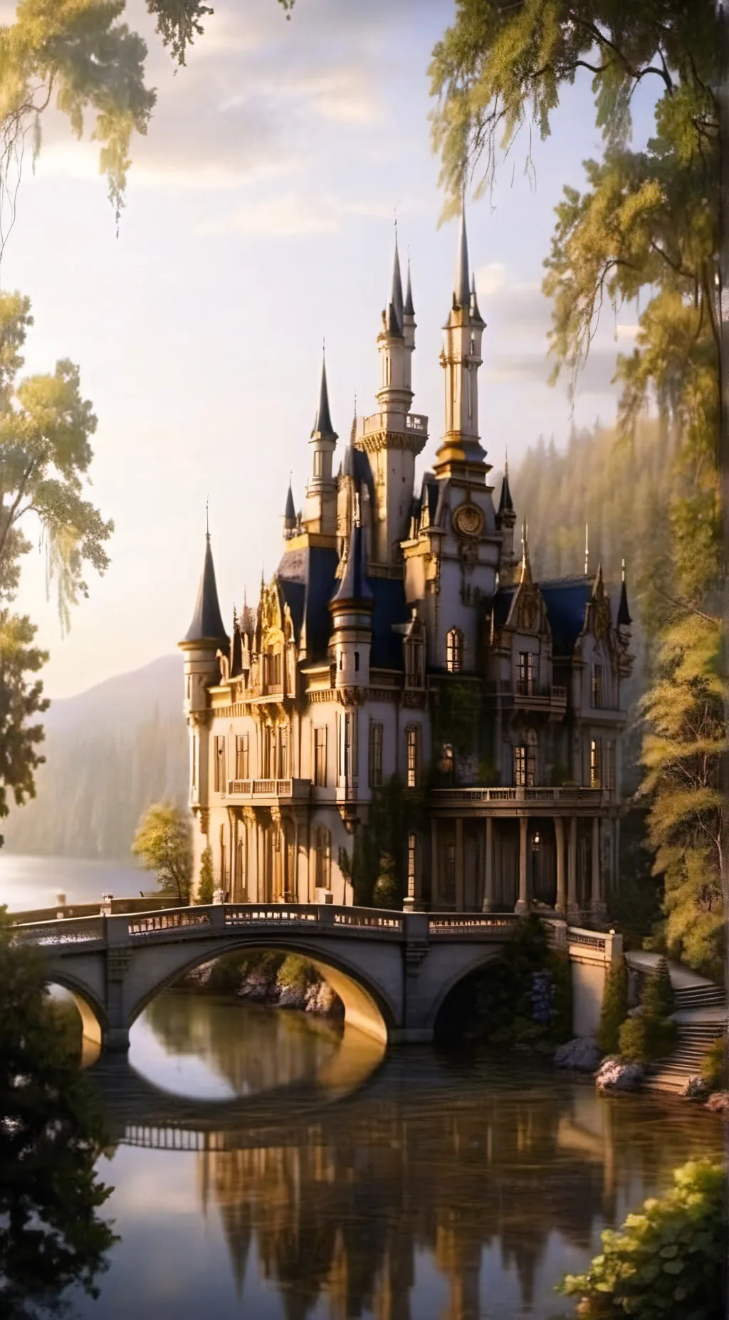 ai character: Hogwarts background