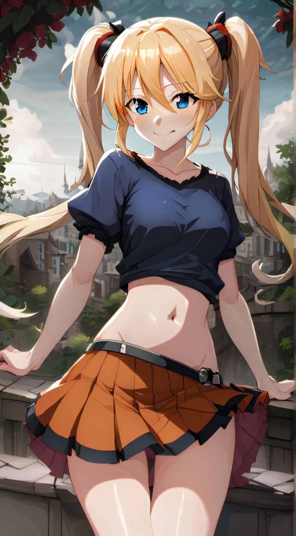 ai character: Naruko Uzumaki background