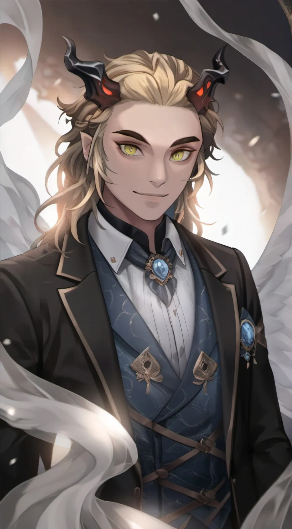 ai character: rengoku demonio background