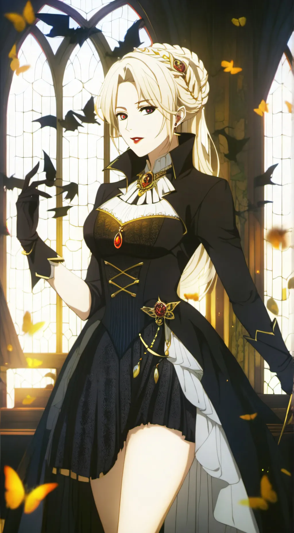 ai character: Stephanie 🩸 background
