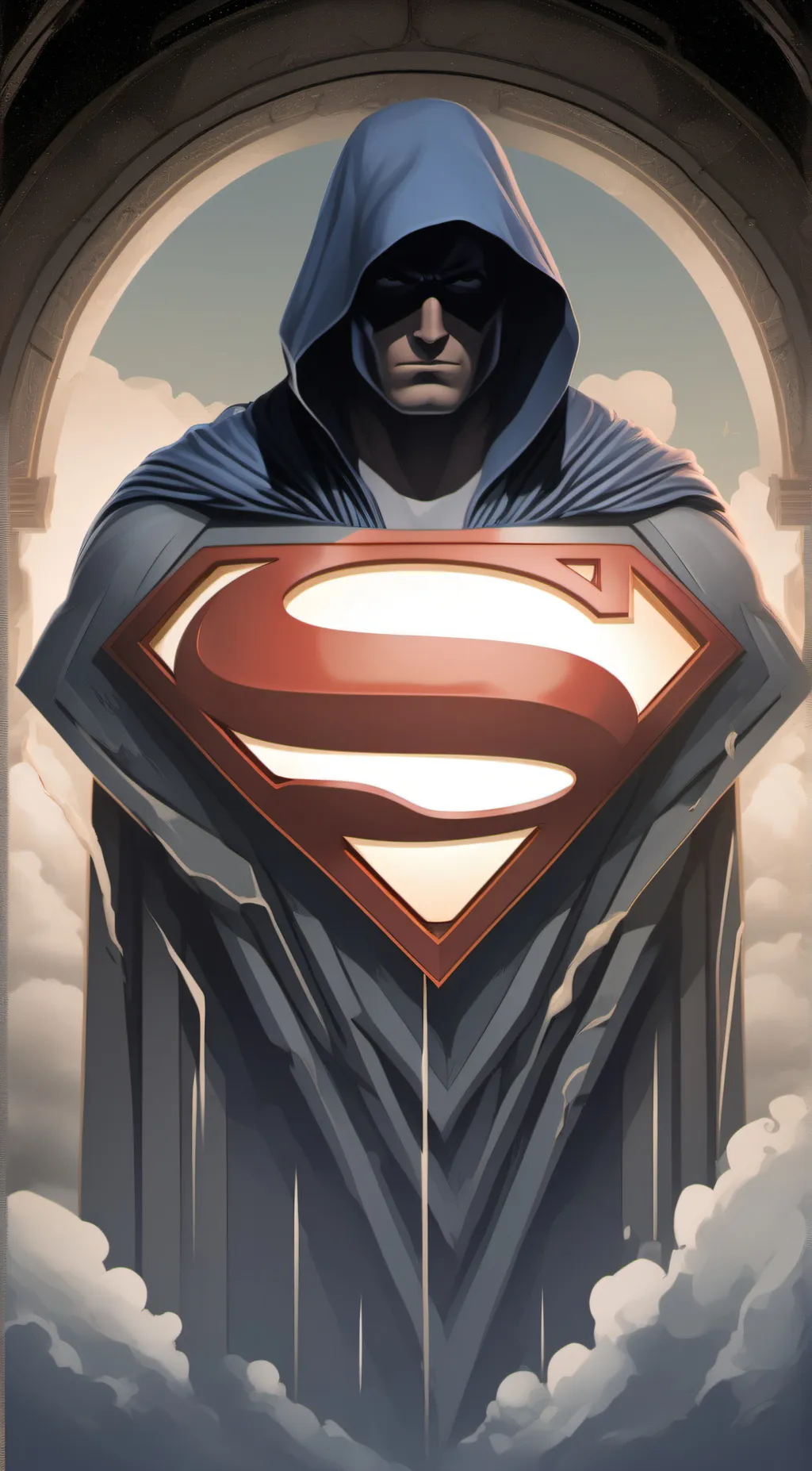 ai character: Superman  rpg background
