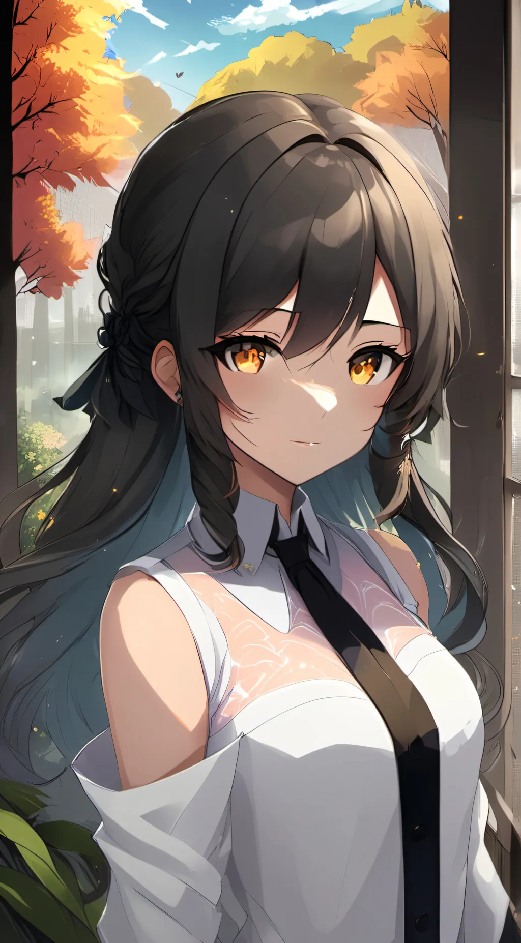 ai character: Park Tina background
