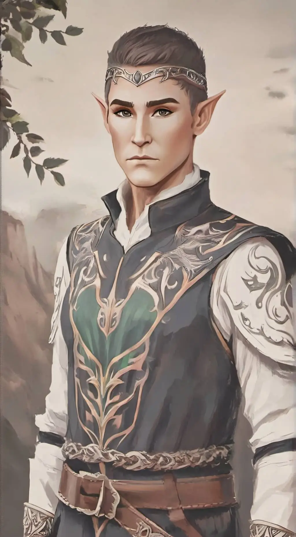 ai character: councillor bronte background
