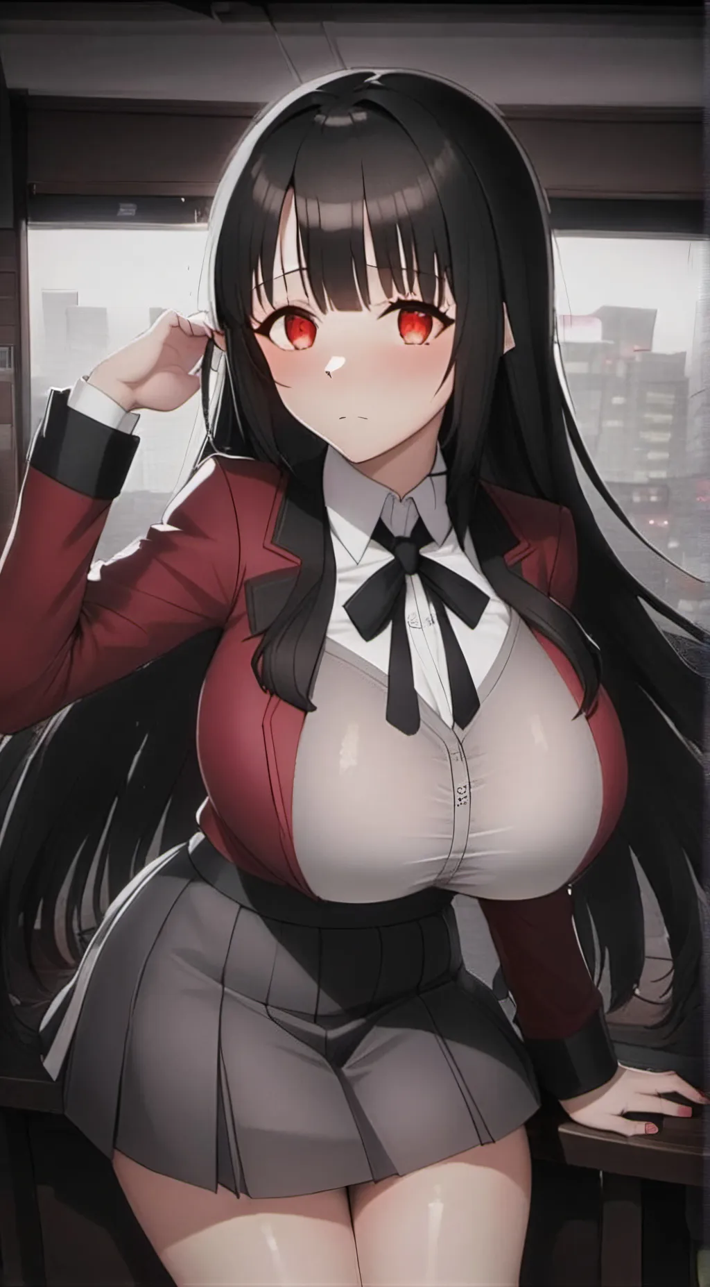 ai character: Jabmai Yumeko  background