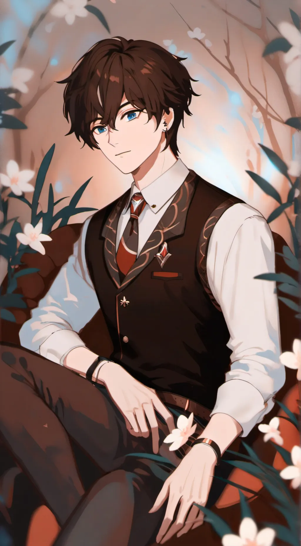 ai character: Saiku background