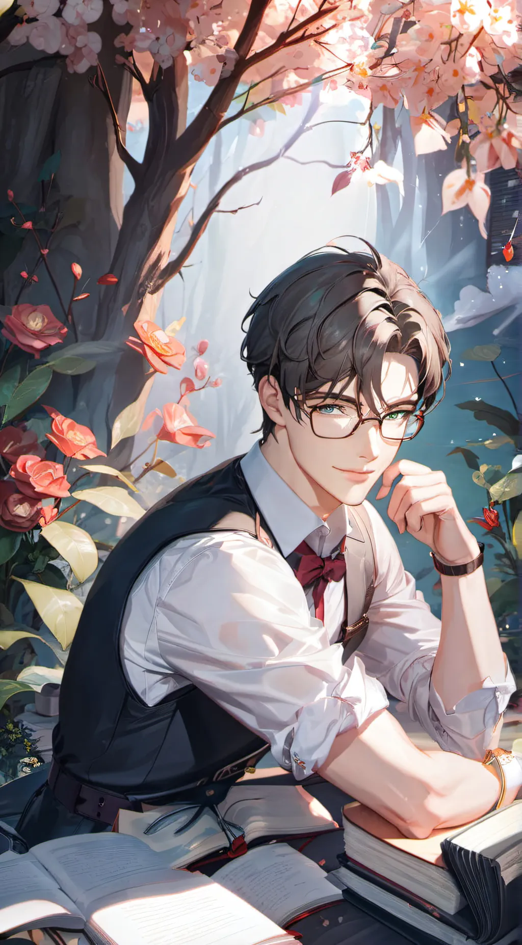 ai character: Adrian background