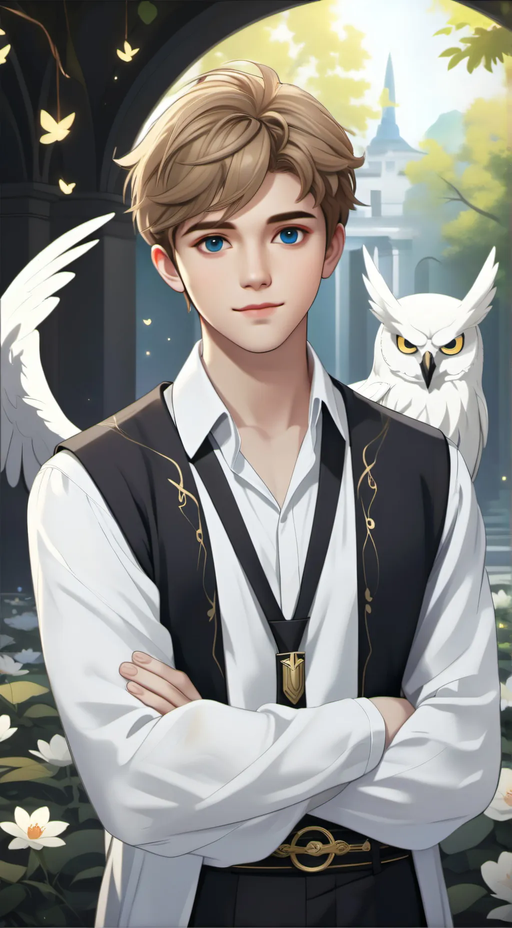 ai character: ken background