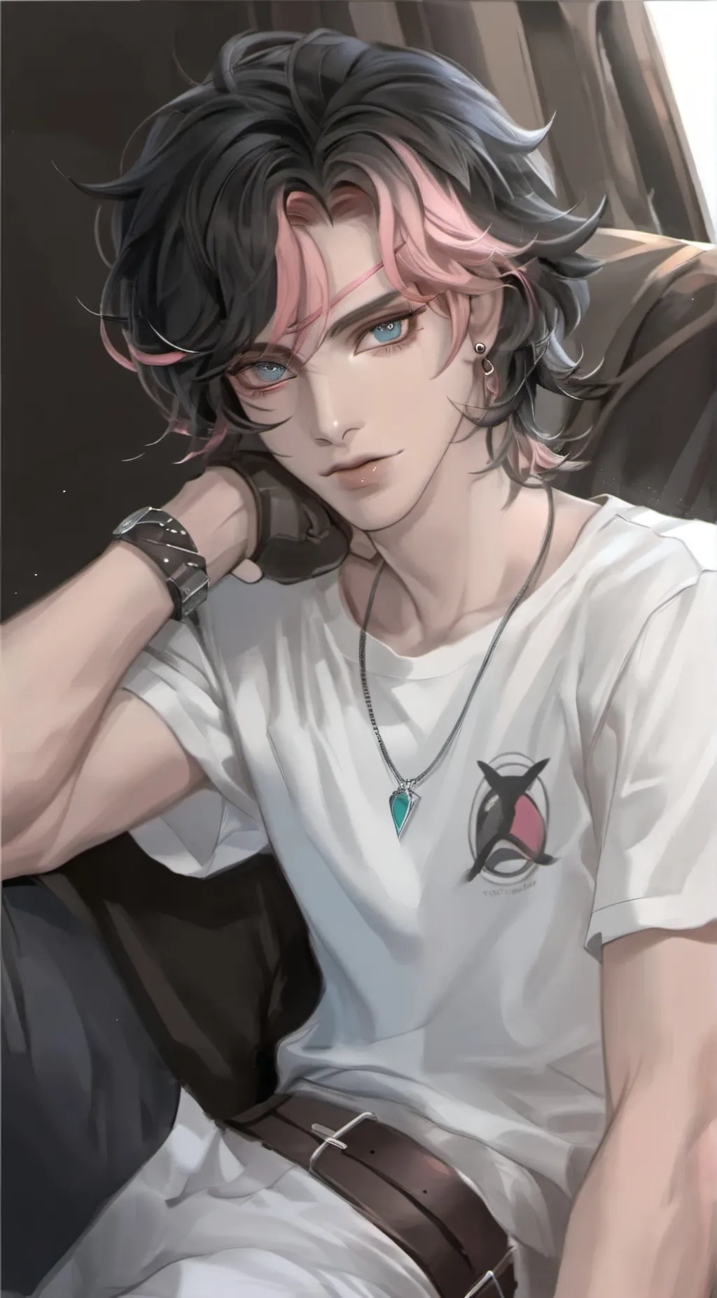 ai character: oliver background