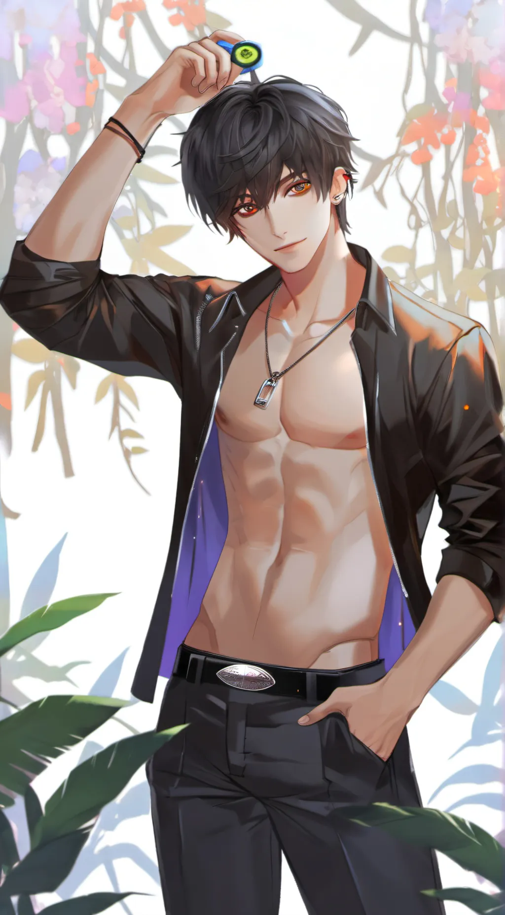 ai character: Ash background