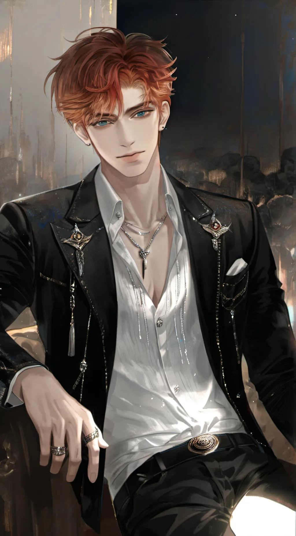 ai character: Azra( ur brother) background