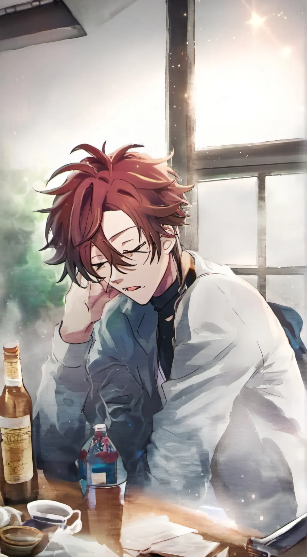 ai character: max😘😘 background