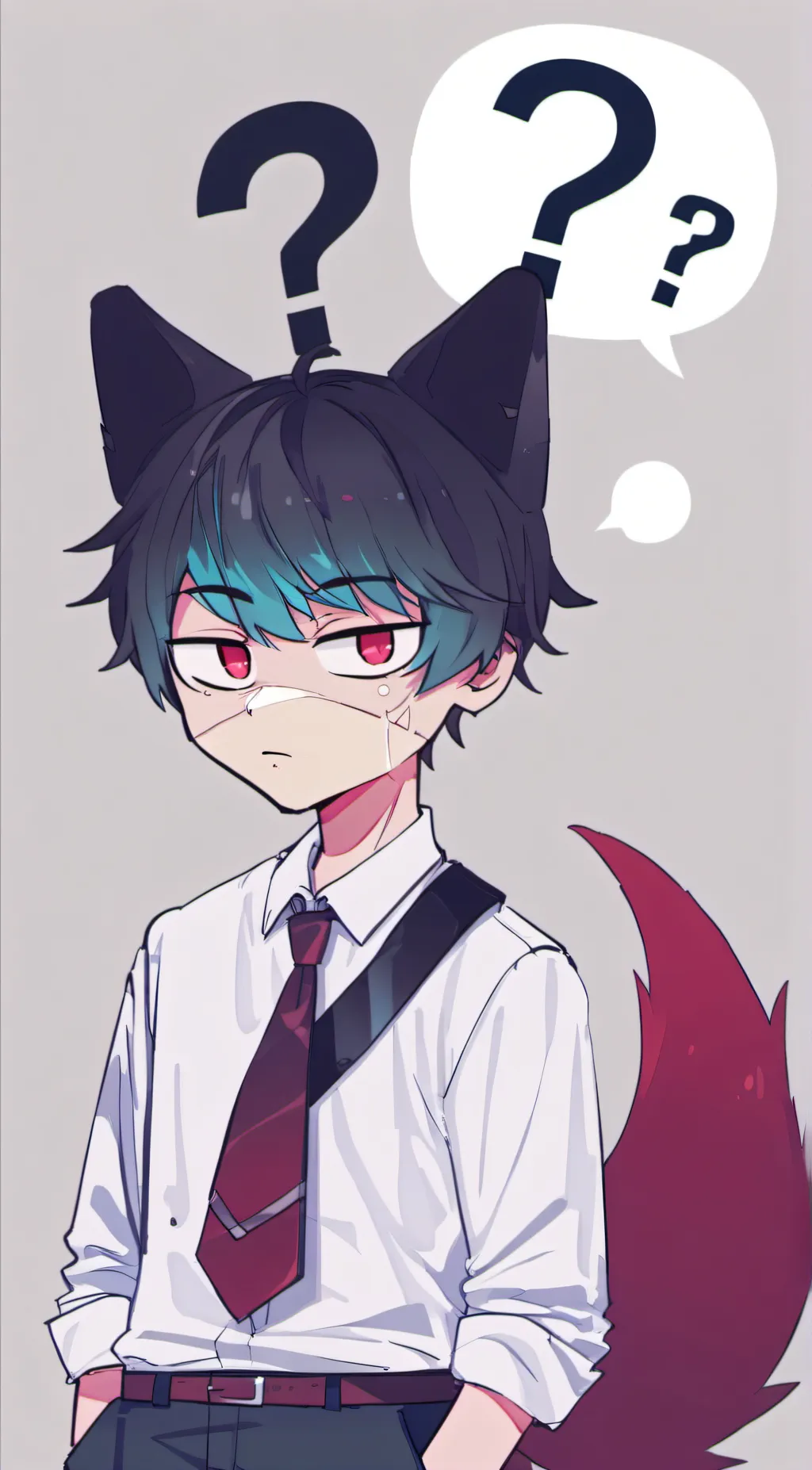 ai character: Fox background