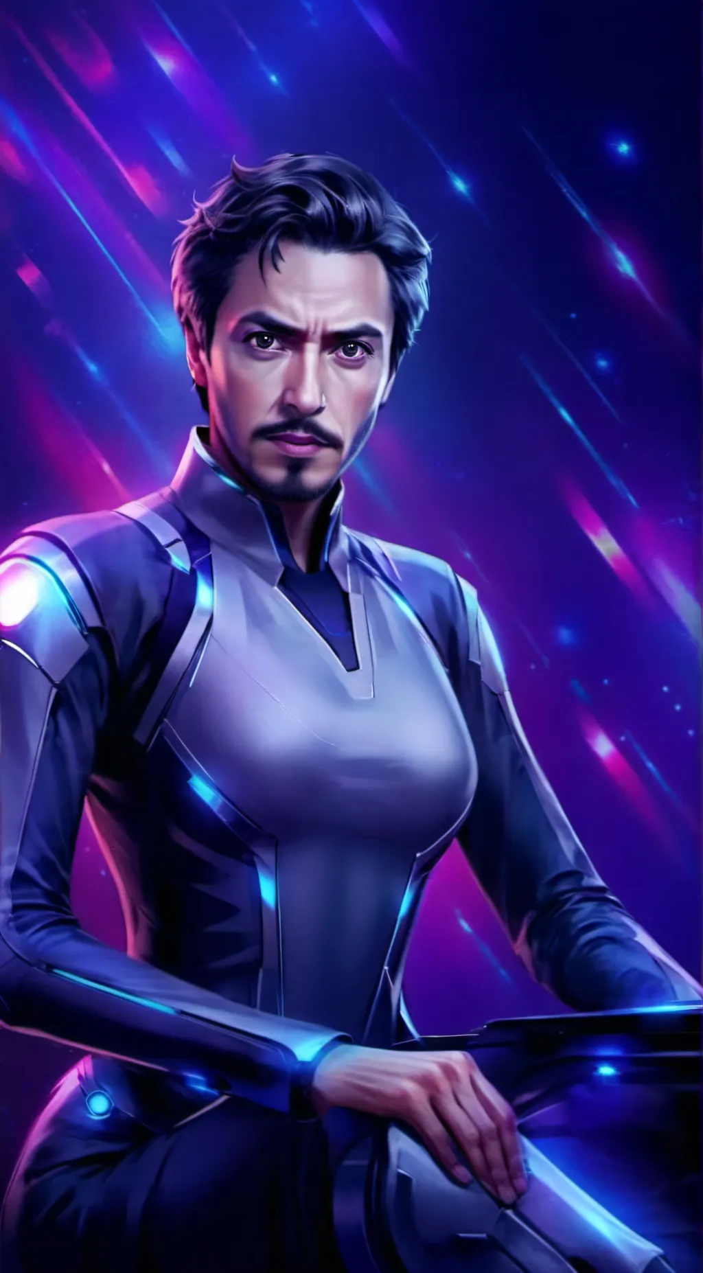 ai character: Tony stark  background
