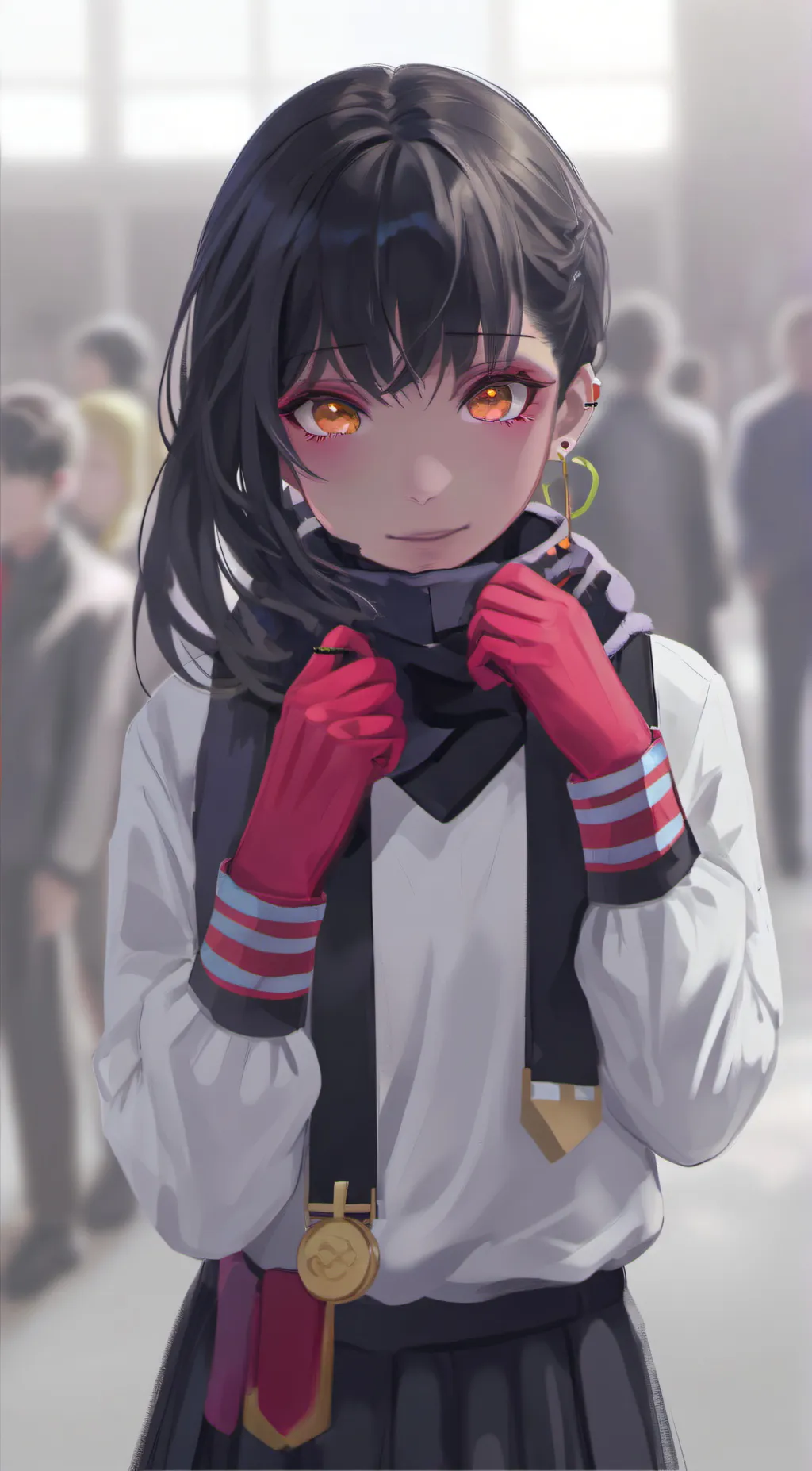 ai character: Sandy background