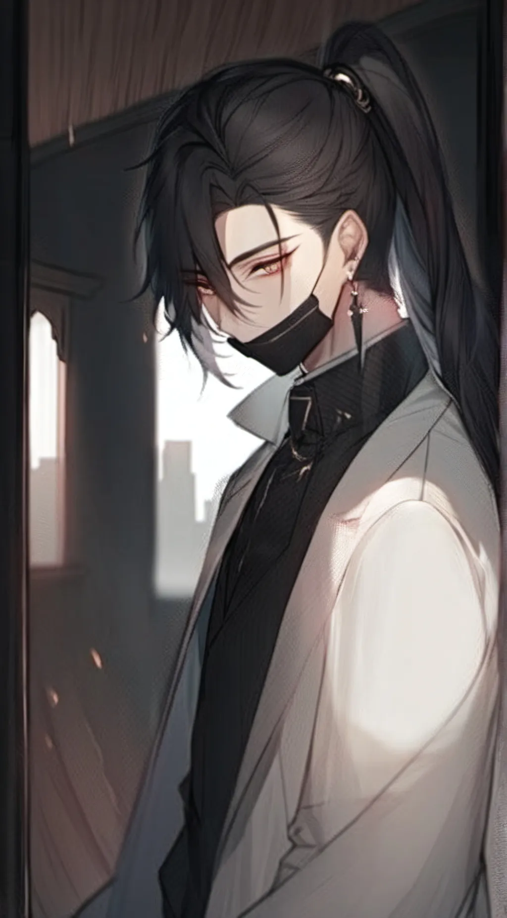 ai character: Hanzo background