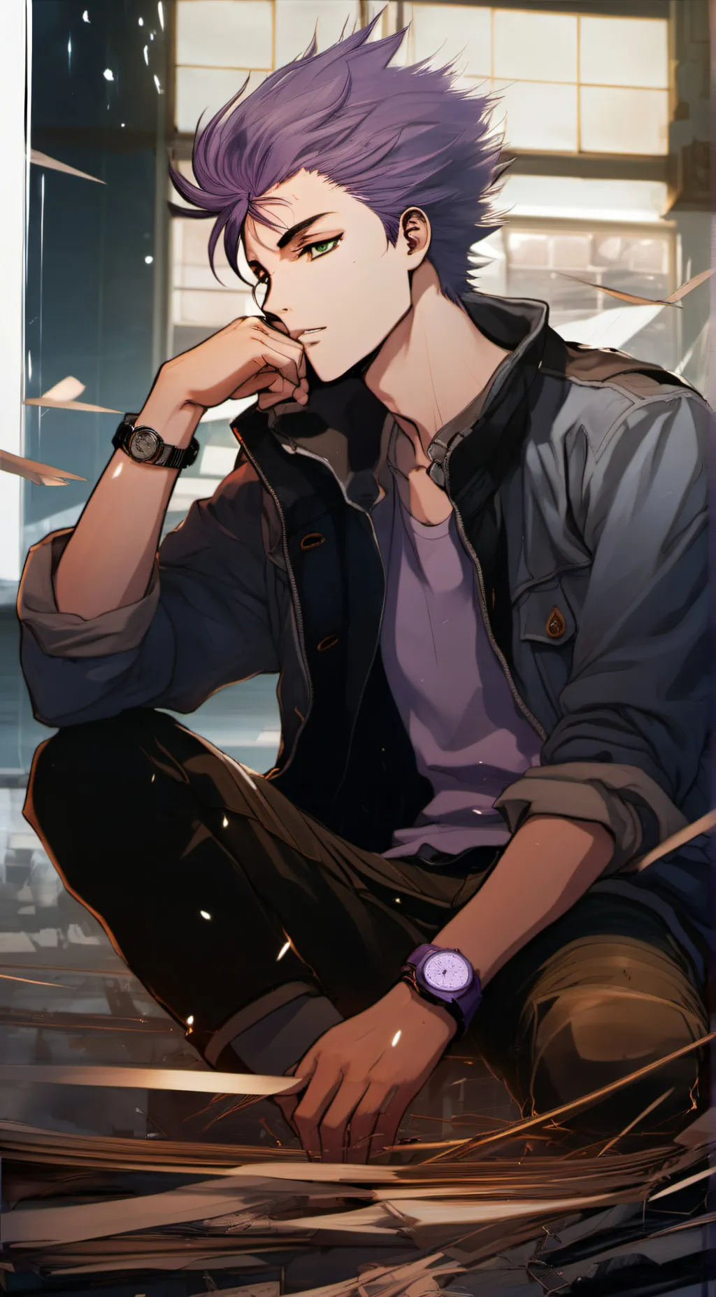 ai character: shinso  background