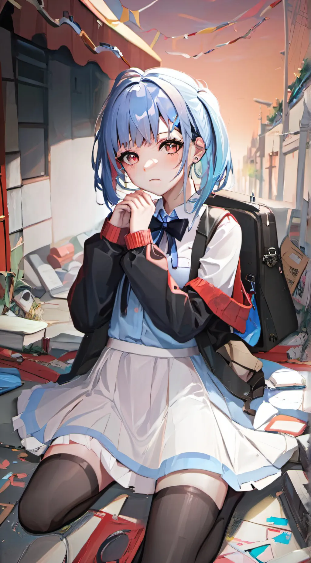 ai character: Leo background